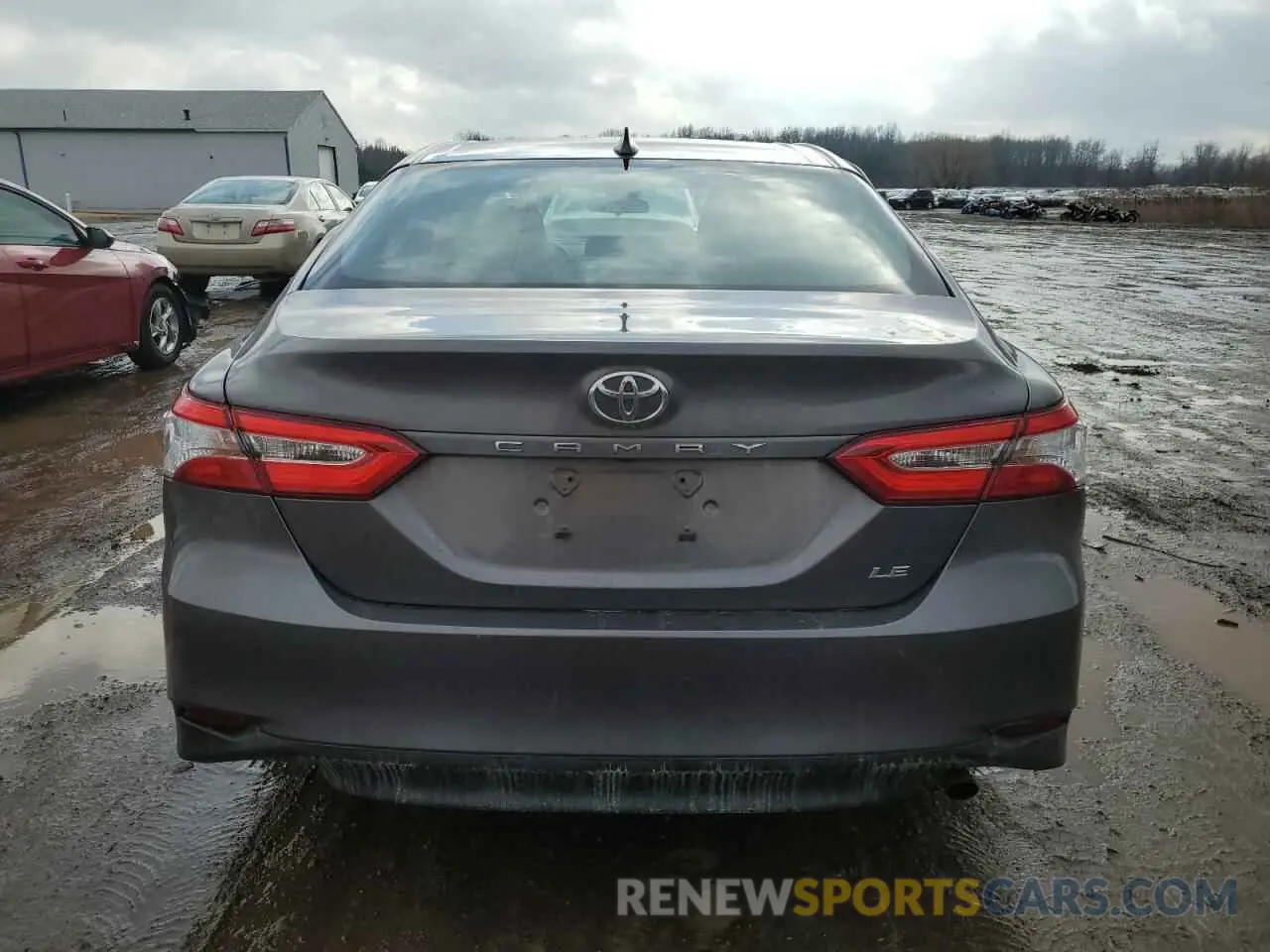 6 fotografías del automóvil dañado 4T1C11AK9LU370243 TOYOTA CAMRY 2020