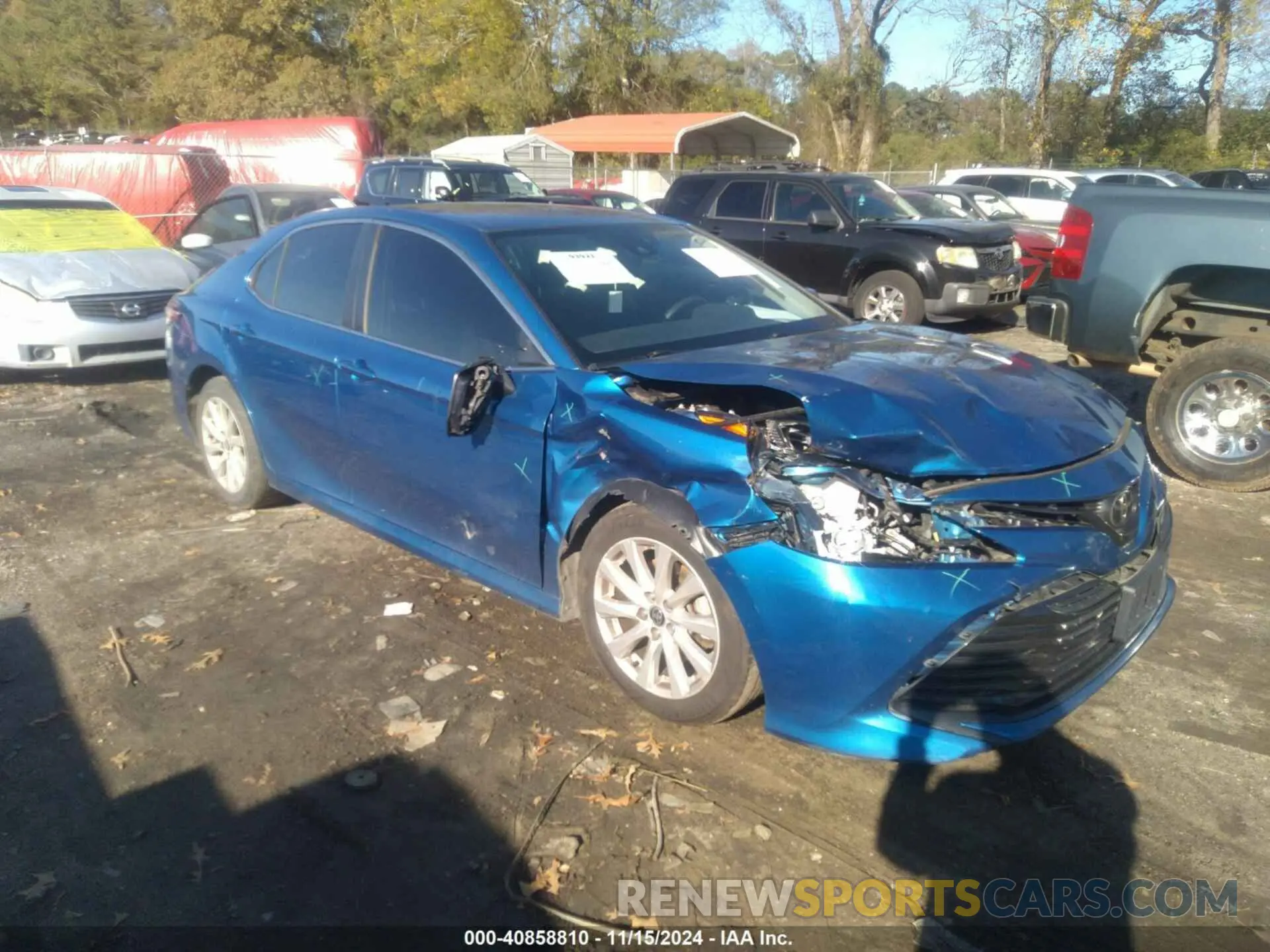 1 fotografías del automóvil dañado 4T1C11AK9LU386250 TOYOTA CAMRY 2020