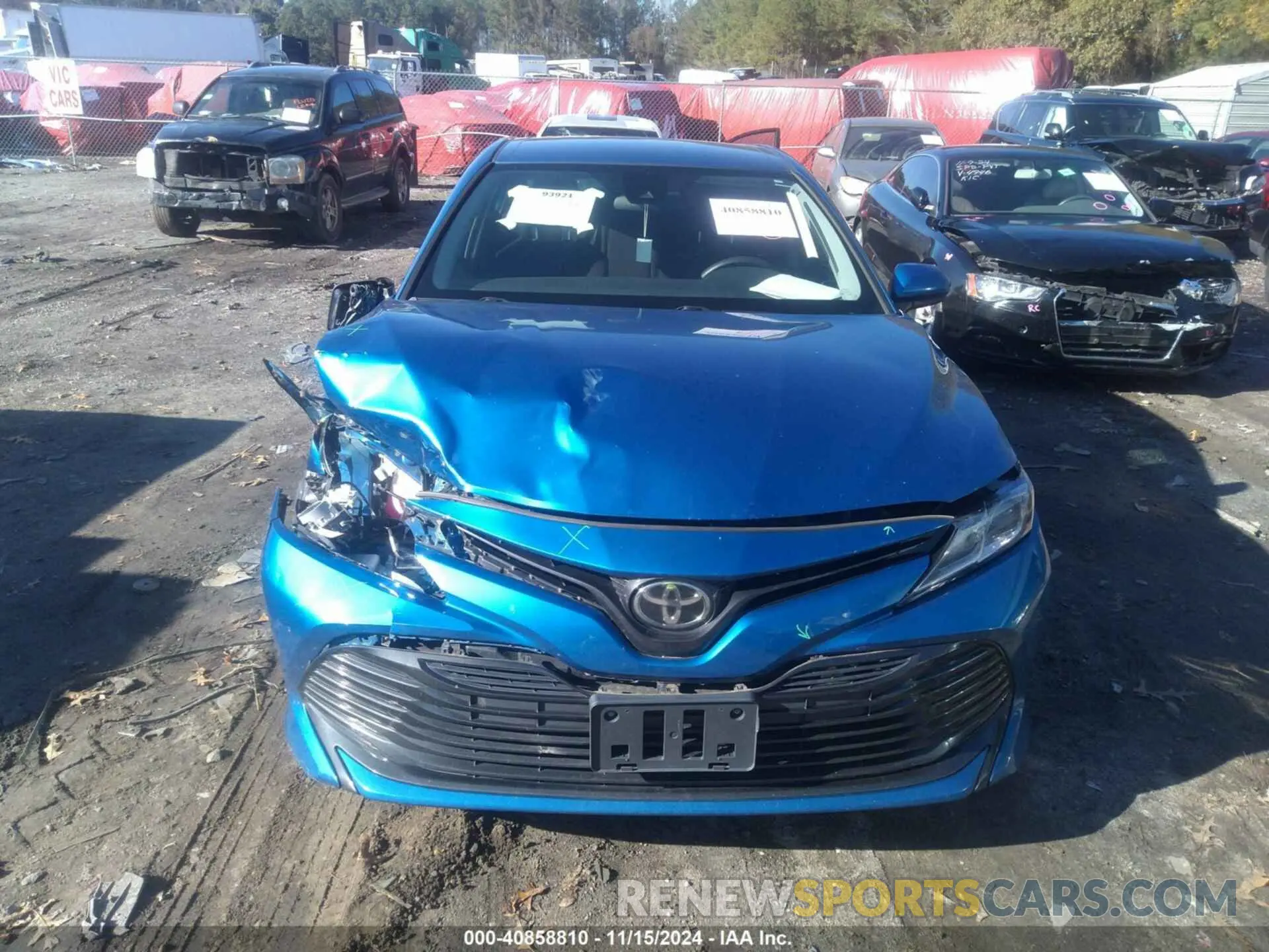 12 fotografías del automóvil dañado 4T1C11AK9LU386250 TOYOTA CAMRY 2020
