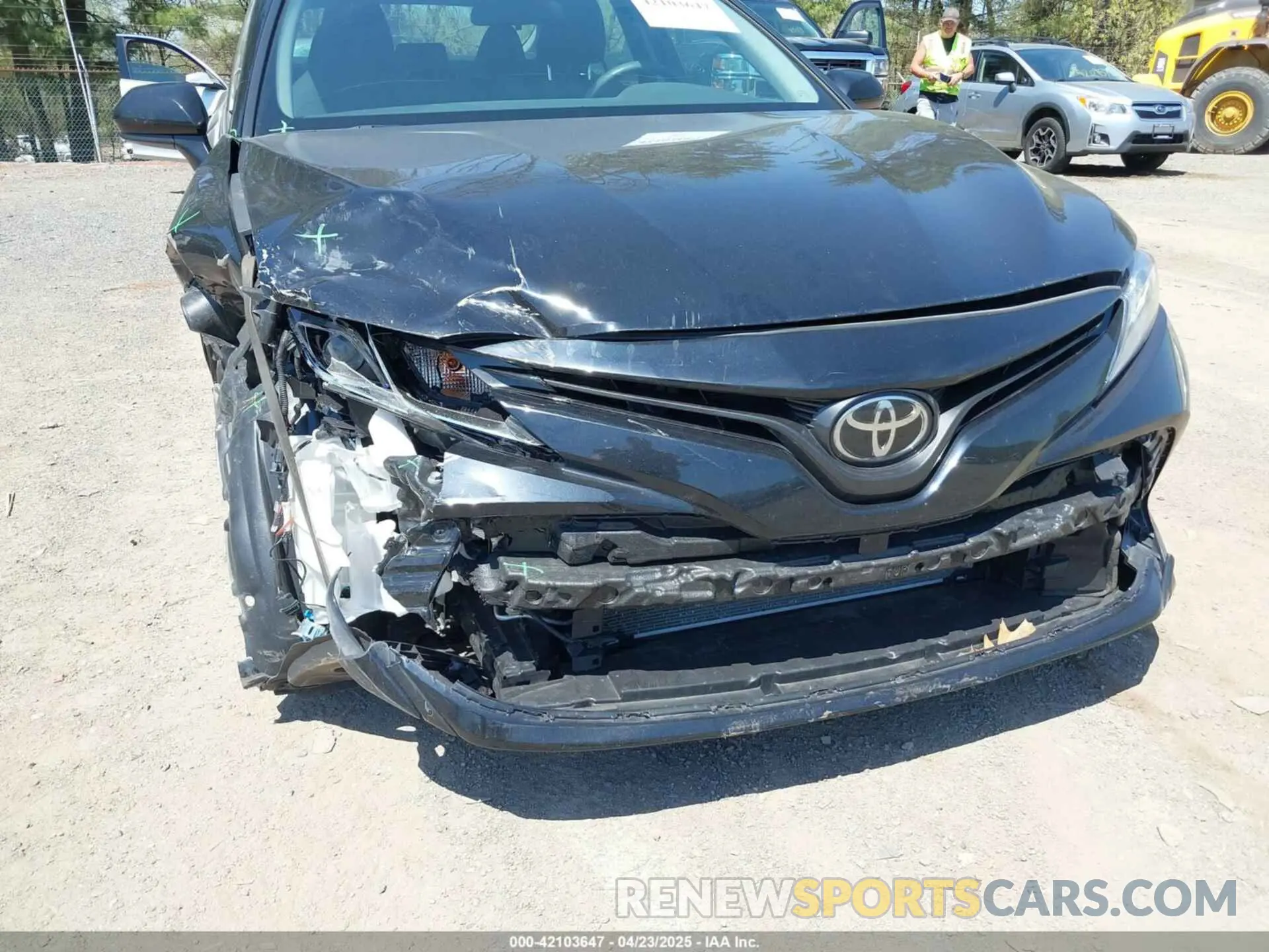 6 fotografías del automóvil dañado 4T1C11AK9LU387012 TOYOTA CAMRY 2020