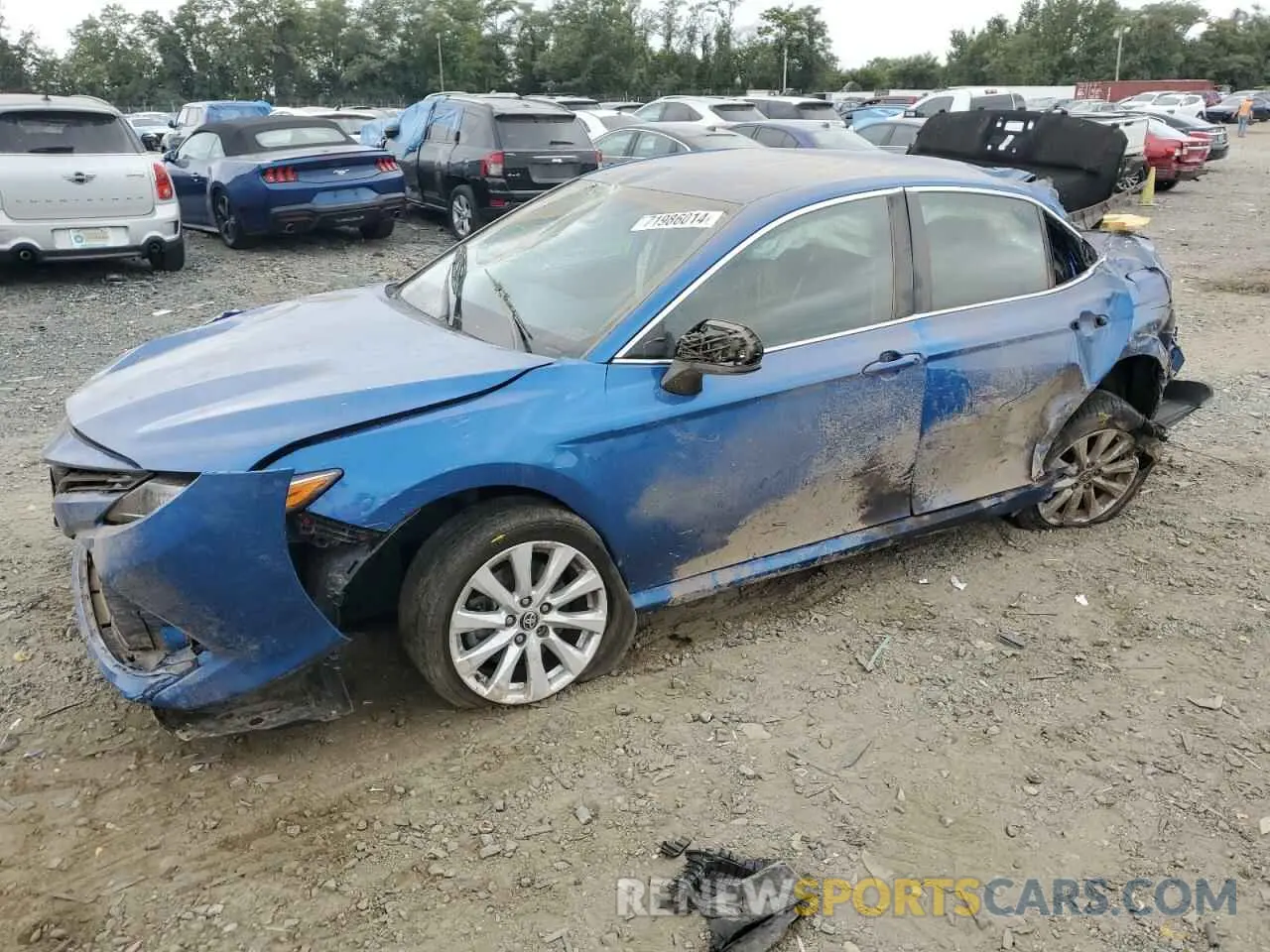1 fotografías del automóvil dañado 4T1C11AK9LU388466 TOYOTA CAMRY 2020