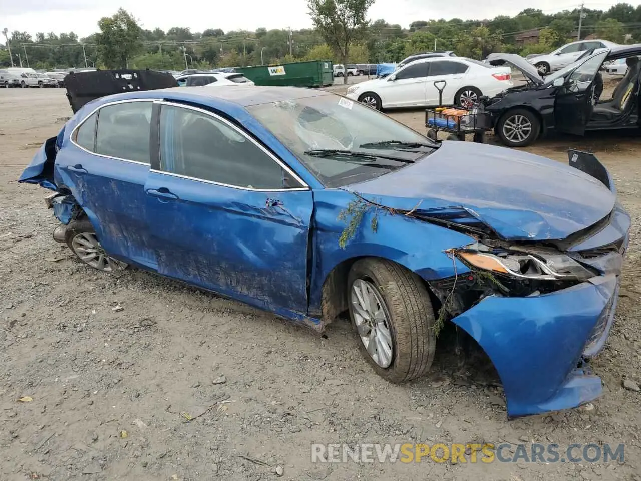 4 fotografías del automóvil dañado 4T1C11AK9LU388466 TOYOTA CAMRY 2020