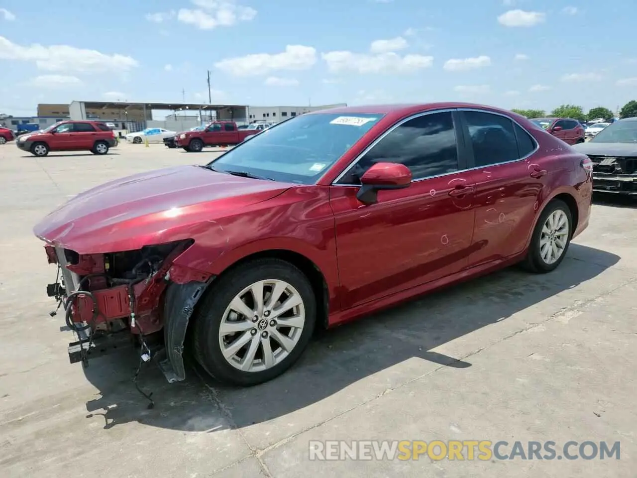 1 fotografías del automóvil dañado 4T1C11AK9LU389942 TOYOTA CAMRY 2020