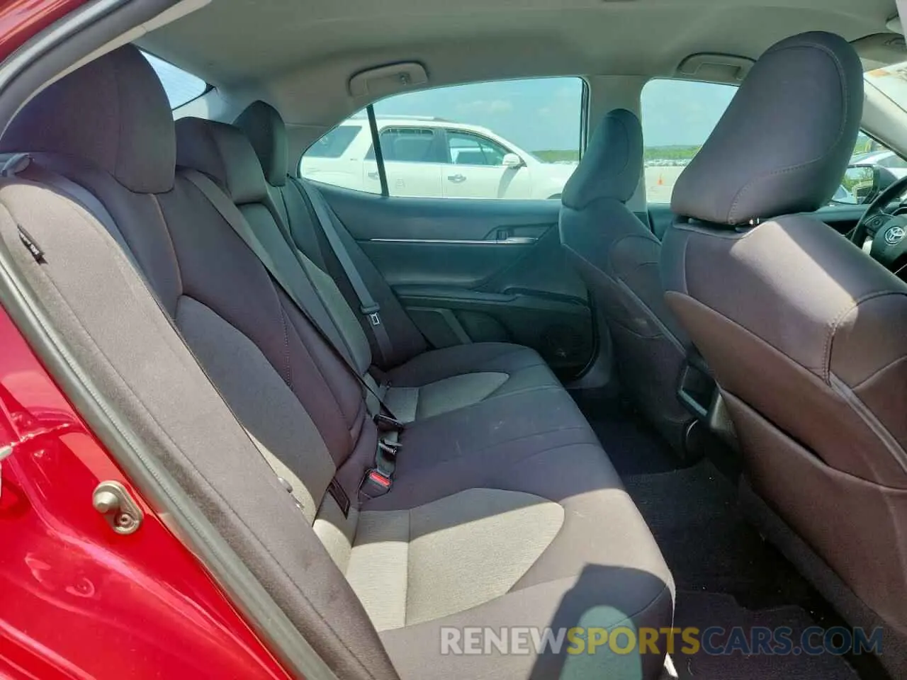 10 fotografías del automóvil dañado 4T1C11AK9LU389942 TOYOTA CAMRY 2020