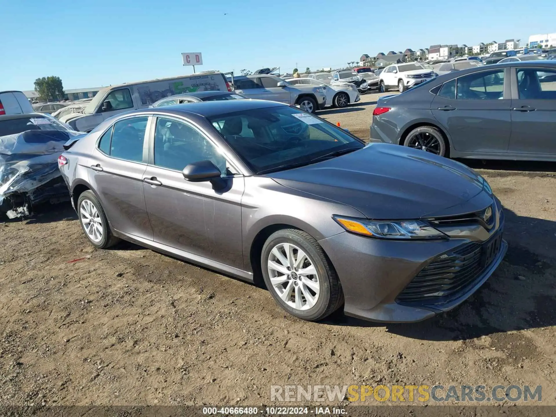 1 fotografías del automóvil dañado 4T1C11AK9LU395286 TOYOTA CAMRY 2020