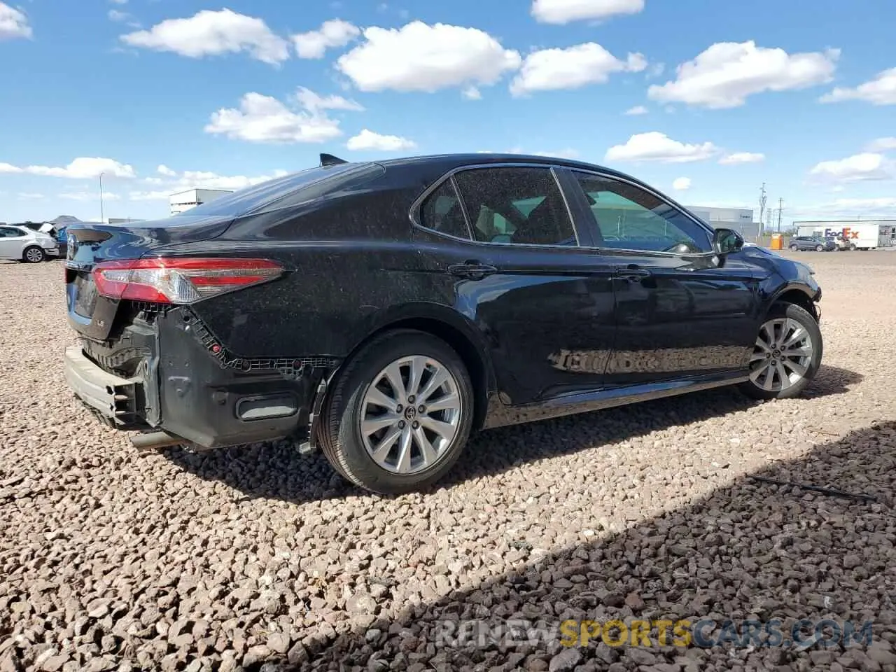 3 fotografías del automóvil dañado 4T1C11AK9LU504670 TOYOTA CAMRY 2020