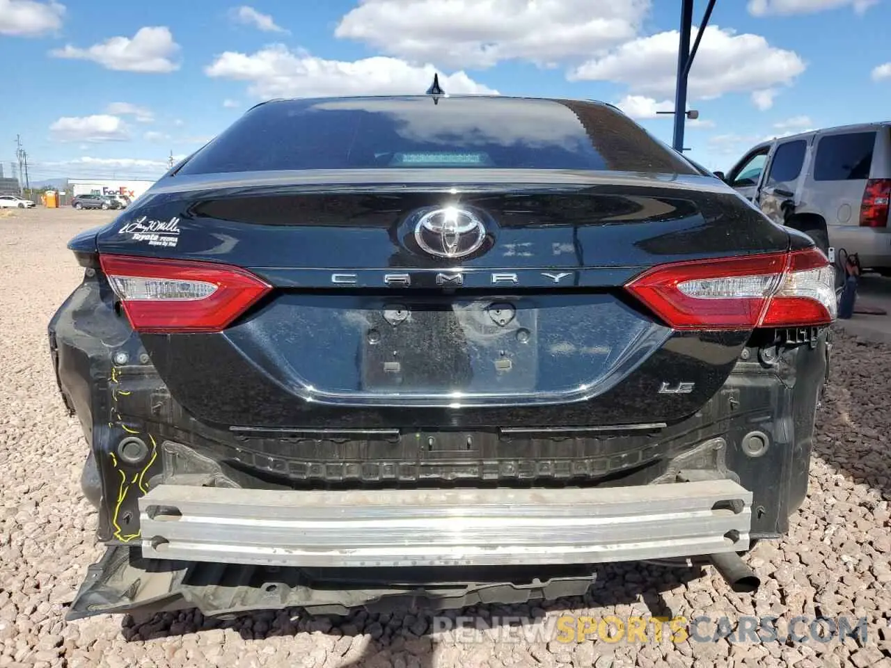 6 fotografías del automóvil dañado 4T1C11AK9LU504670 TOYOTA CAMRY 2020