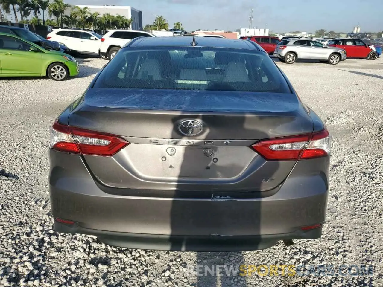 6 fotografías del automóvil dañado 4T1C11AK9LU900128 TOYOTA CAMRY 2020