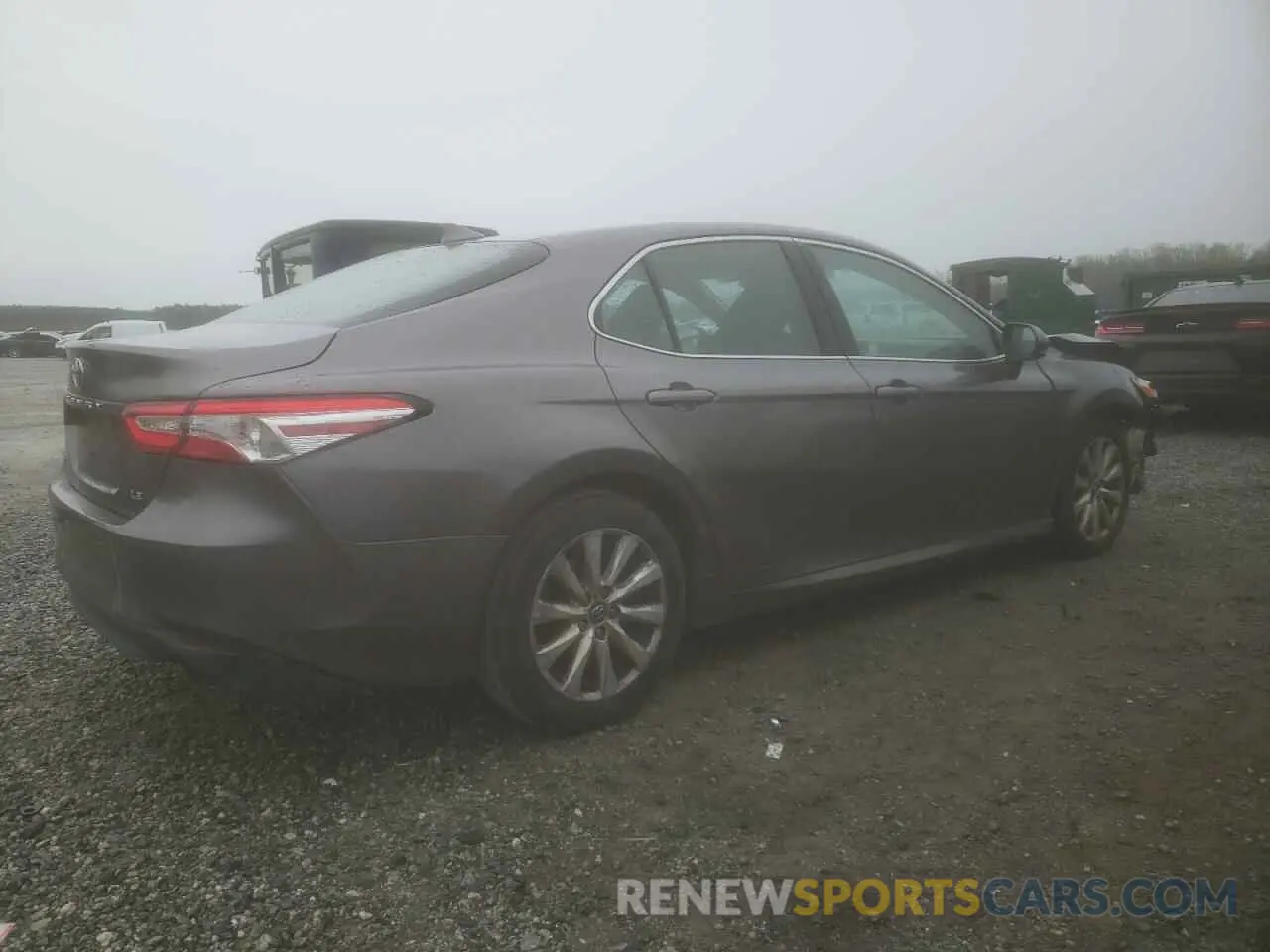 3 fotografías del automóvil dañado 4T1C11AK9LU923604 TOYOTA CAMRY 2020