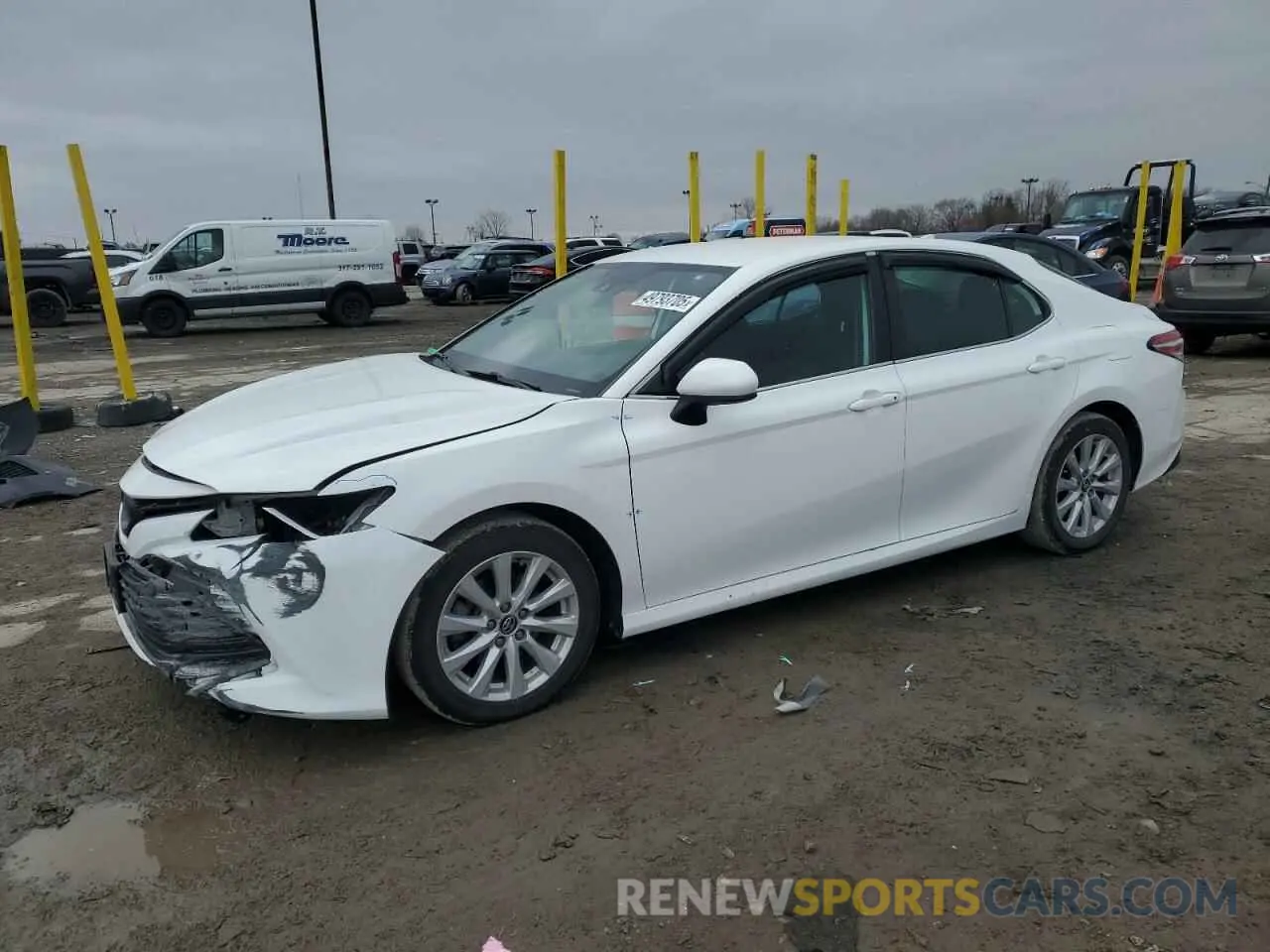 1 fotografías del automóvil dañado 4T1C11AK9LU929287 TOYOTA CAMRY 2020