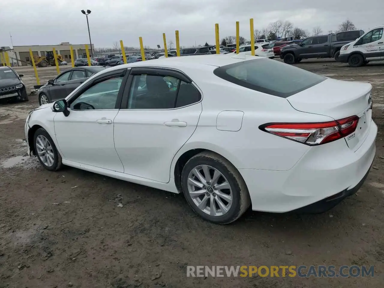 2 fotografías del automóvil dañado 4T1C11AK9LU929287 TOYOTA CAMRY 2020