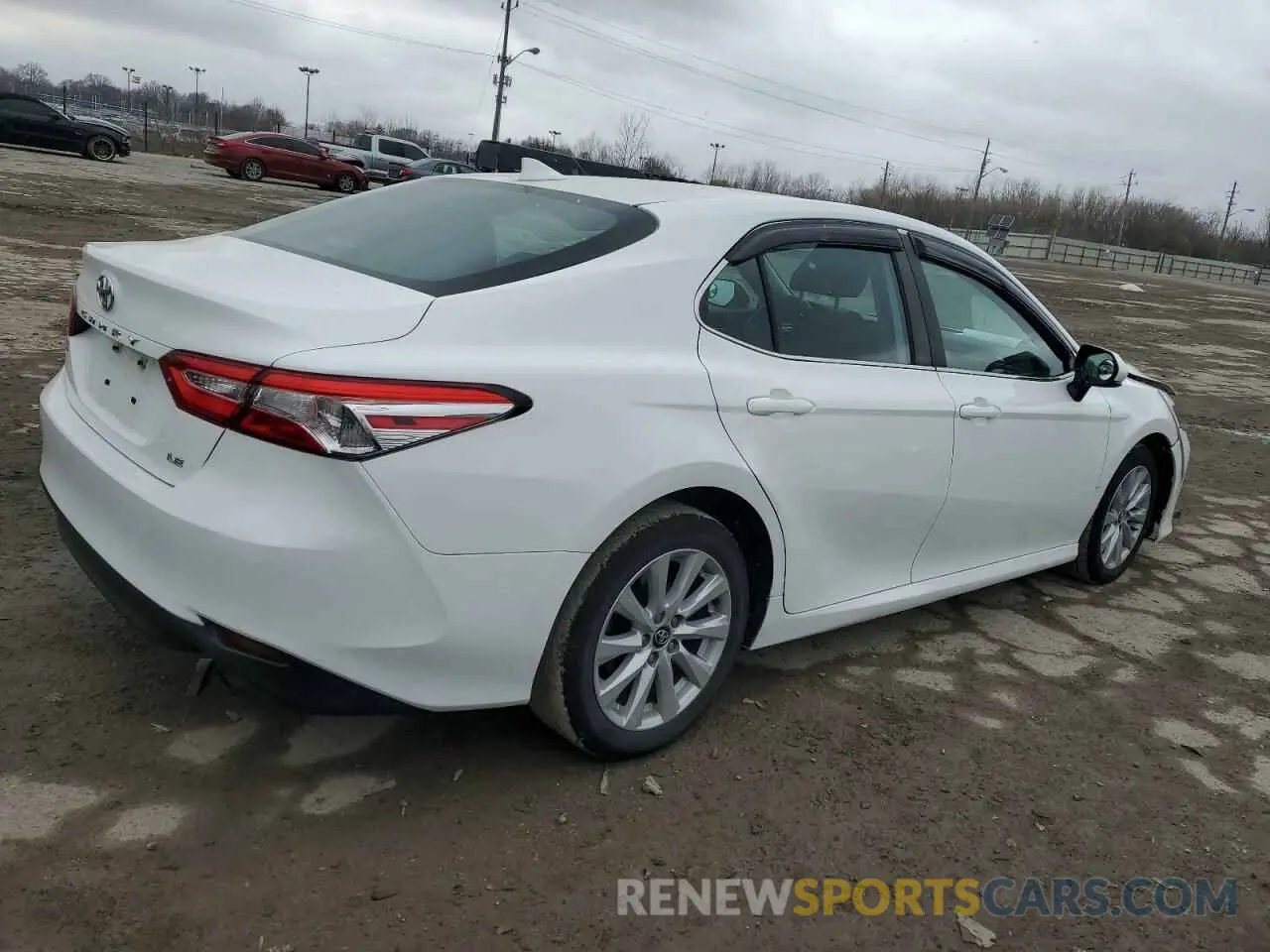 3 fotografías del automóvil dañado 4T1C11AK9LU929287 TOYOTA CAMRY 2020
