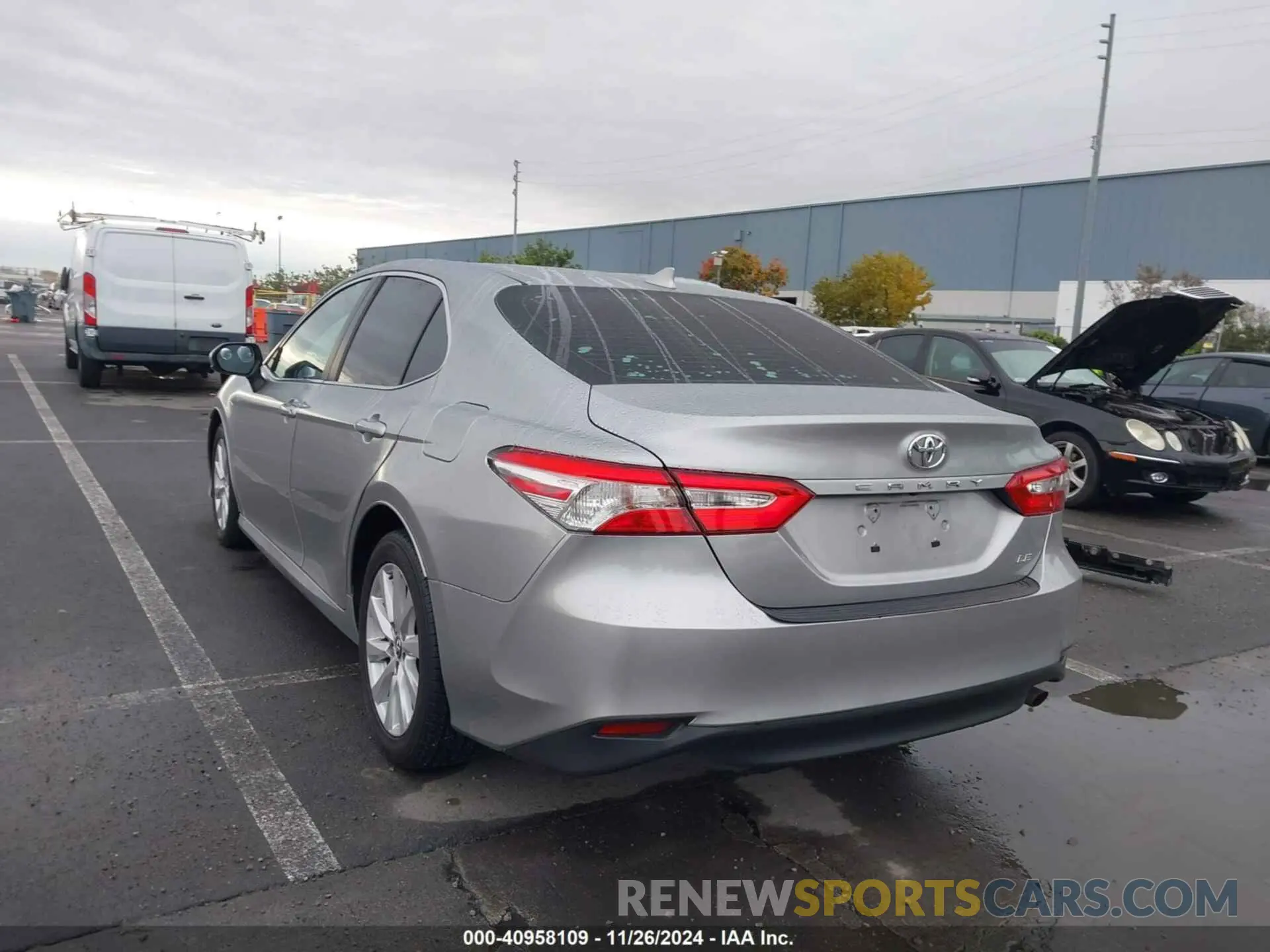 3 fotografías del automóvil dañado 4T1C11AK9LU934070 TOYOTA CAMRY 2020