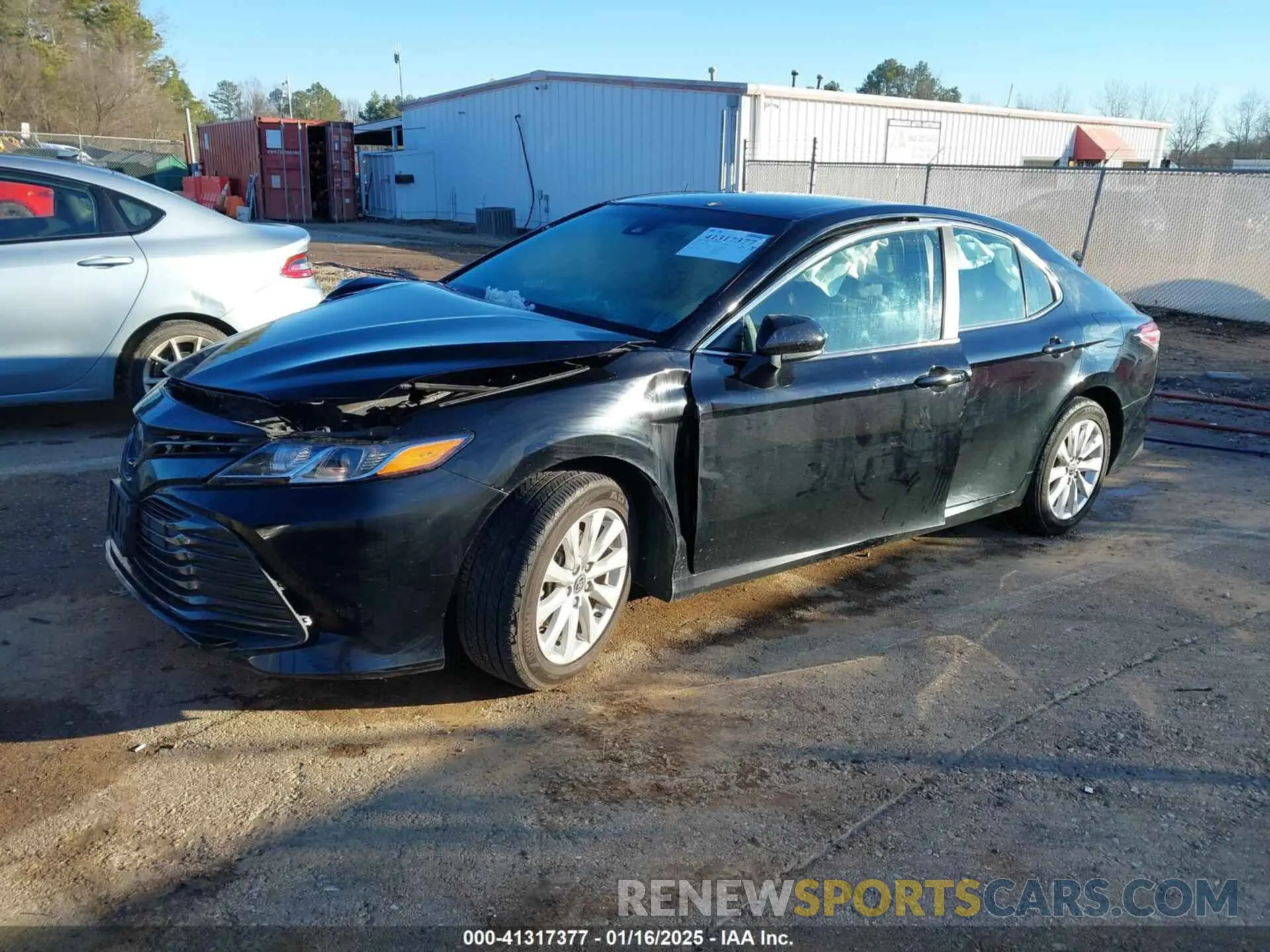 2 fotografías del automóvil dañado 4T1C11AK9LU961365 TOYOTA CAMRY 2020