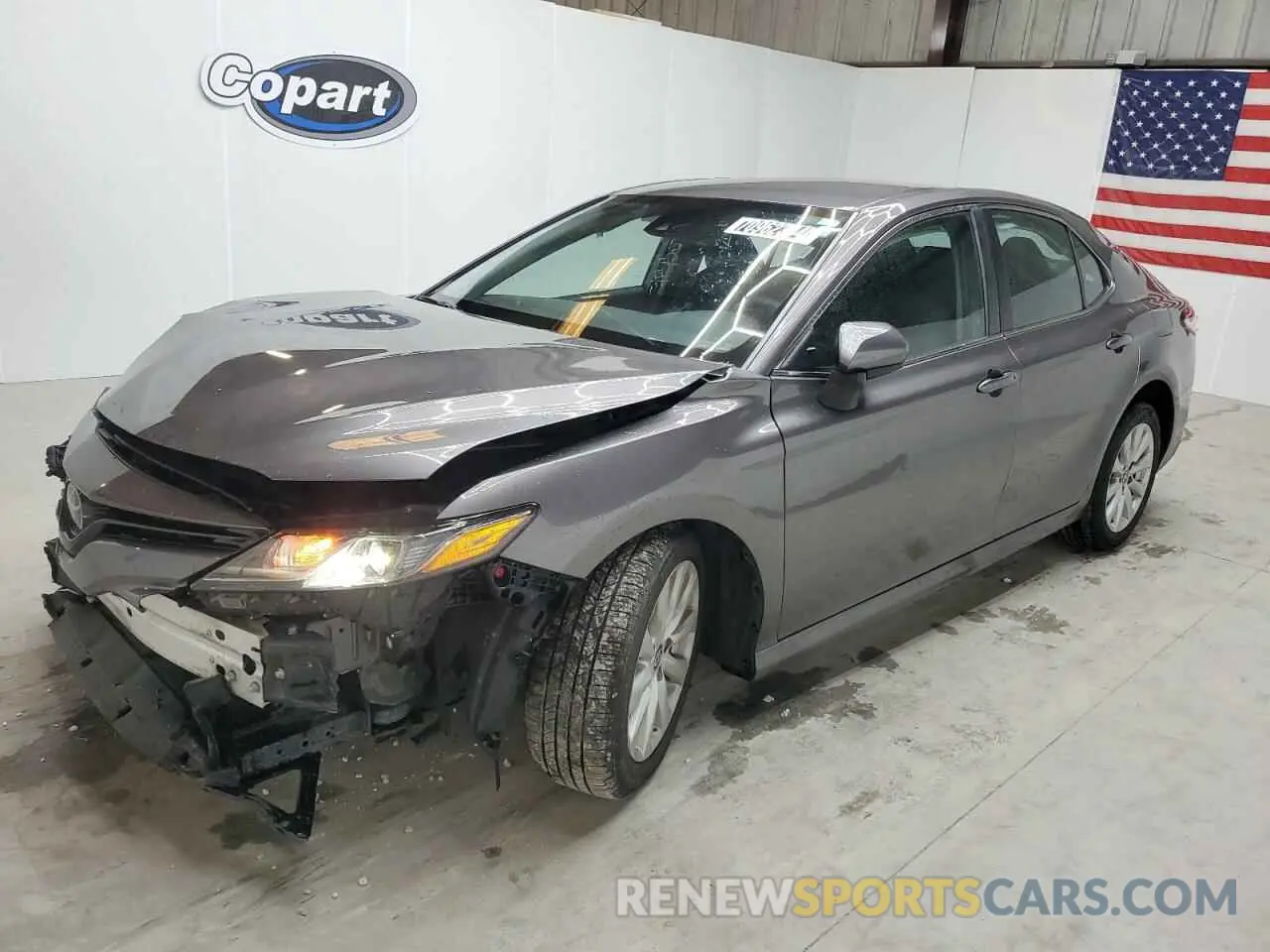 1 fotografías del automóvil dañado 4T1C11AK9LU968476 TOYOTA CAMRY 2020