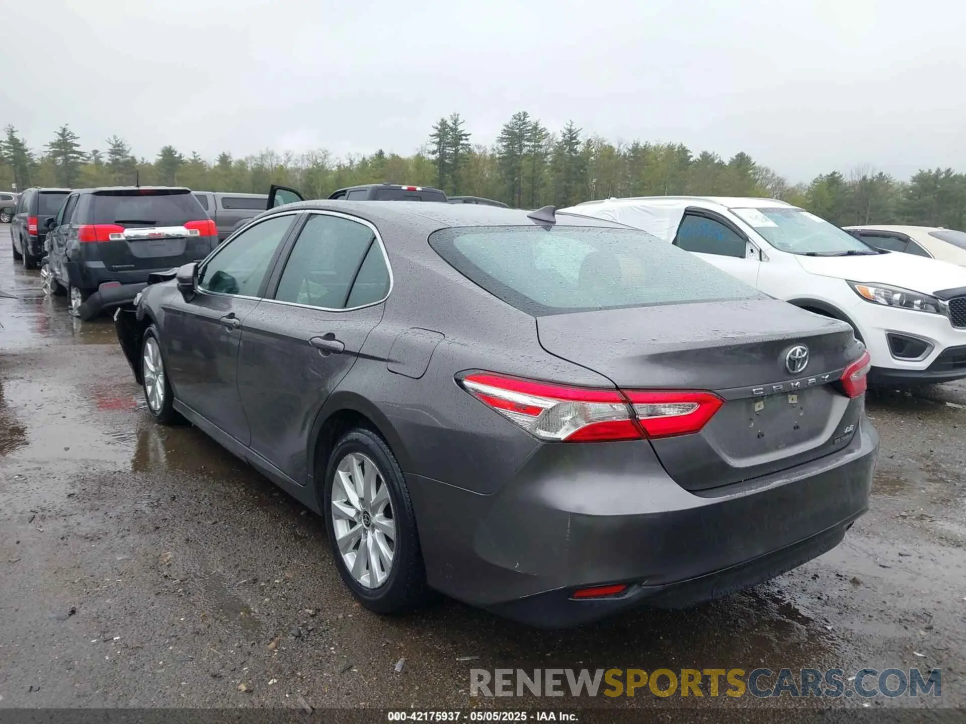 3 fotografías del automóvil dañado 4T1C11AK9LU996830 TOYOTA CAMRY 2020