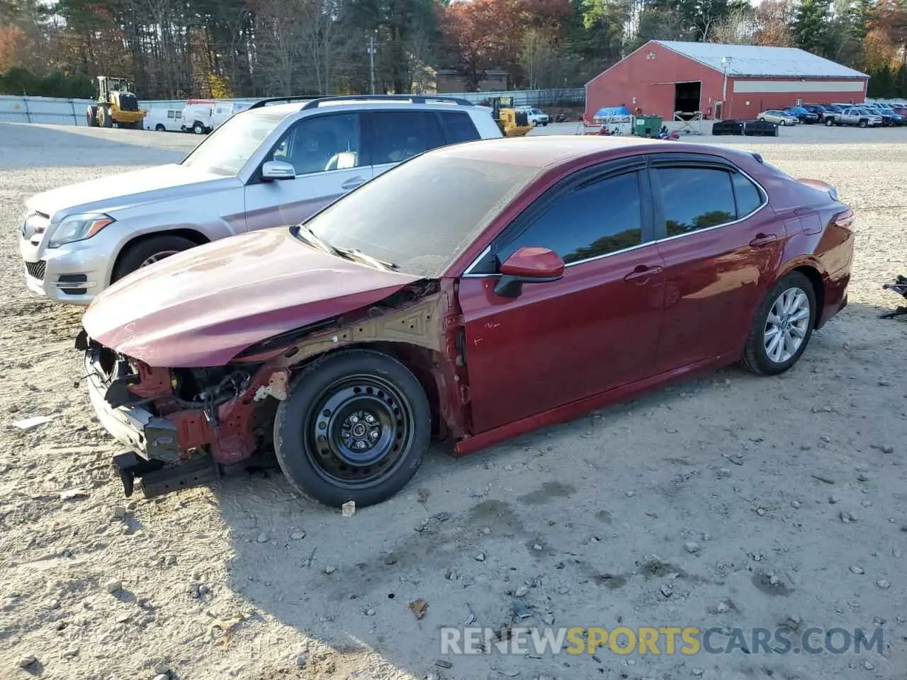 1 fotografías del automóvil dañado 4T1C11AKXLU311105 TOYOTA CAMRY 2020