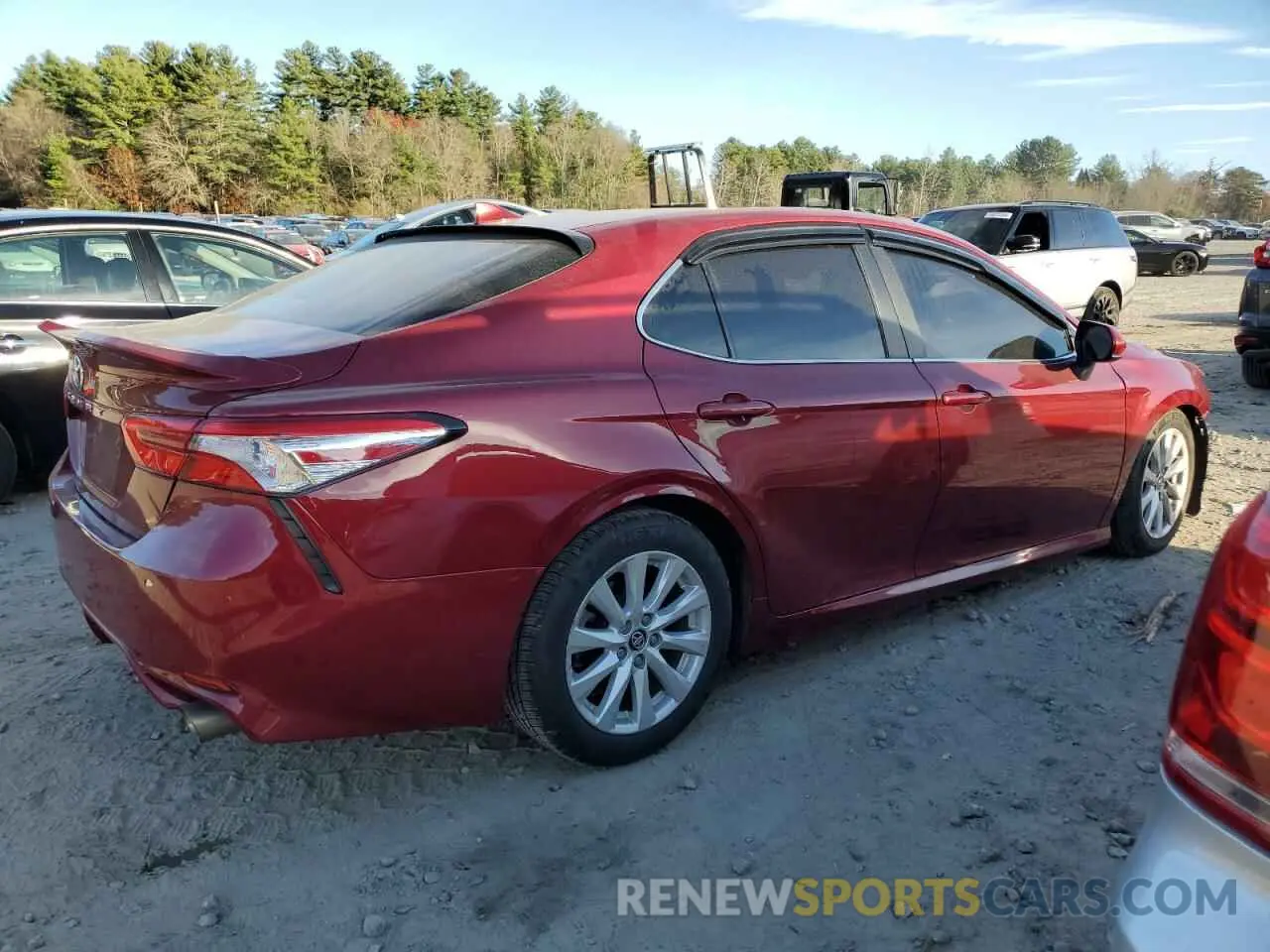 3 fotografías del automóvil dañado 4T1C11AKXLU311105 TOYOTA CAMRY 2020