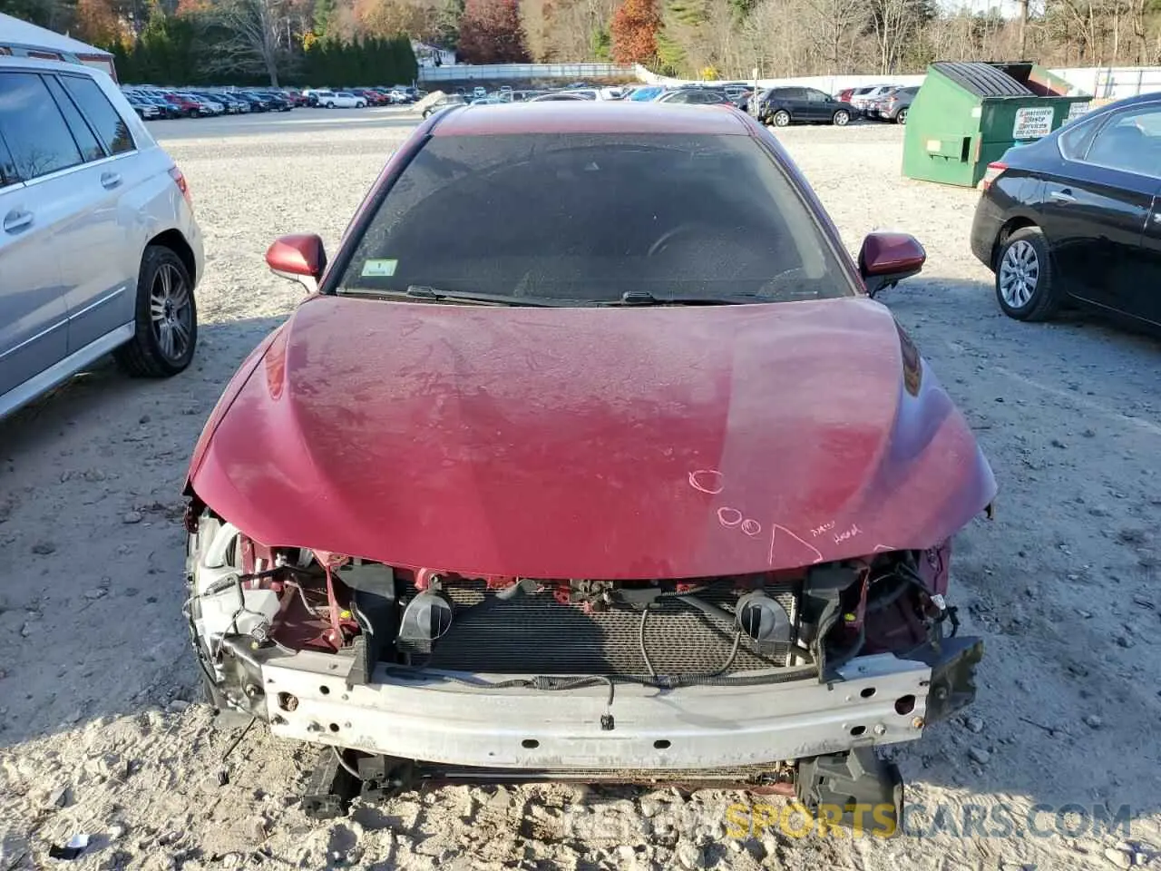 5 fotografías del automóvil dañado 4T1C11AKXLU311105 TOYOTA CAMRY 2020