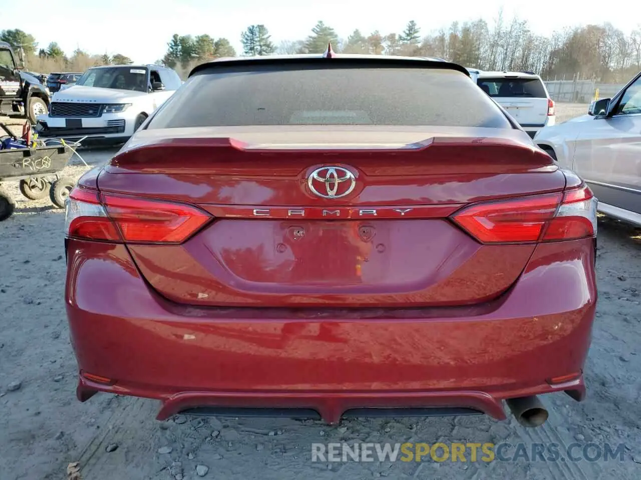 6 fotografías del automóvil dañado 4T1C11AKXLU311105 TOYOTA CAMRY 2020