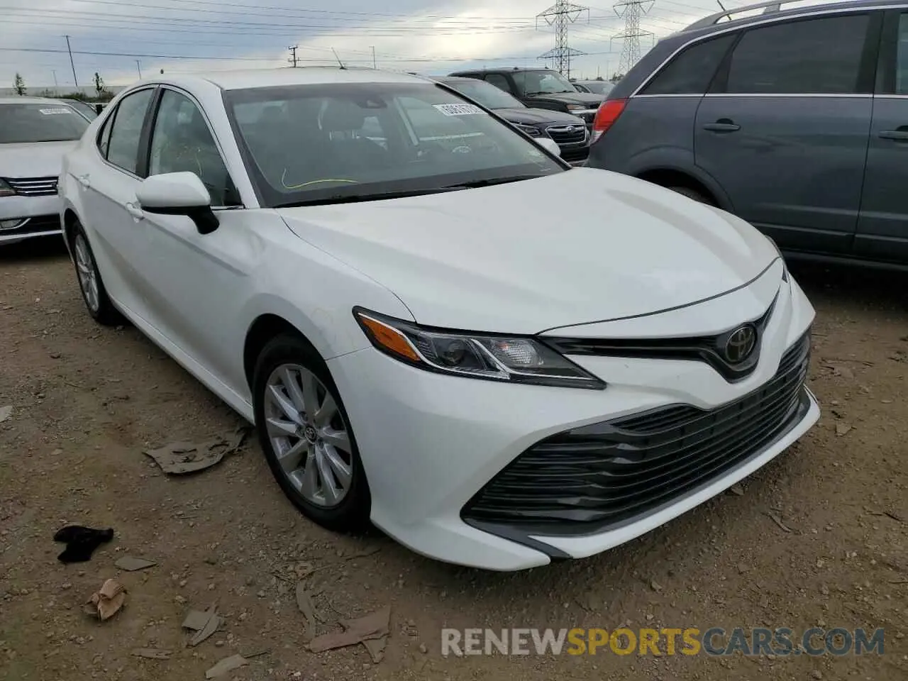 1 fotografías del automóvil dañado 4T1C11AKXLU316529 TOYOTA CAMRY 2020