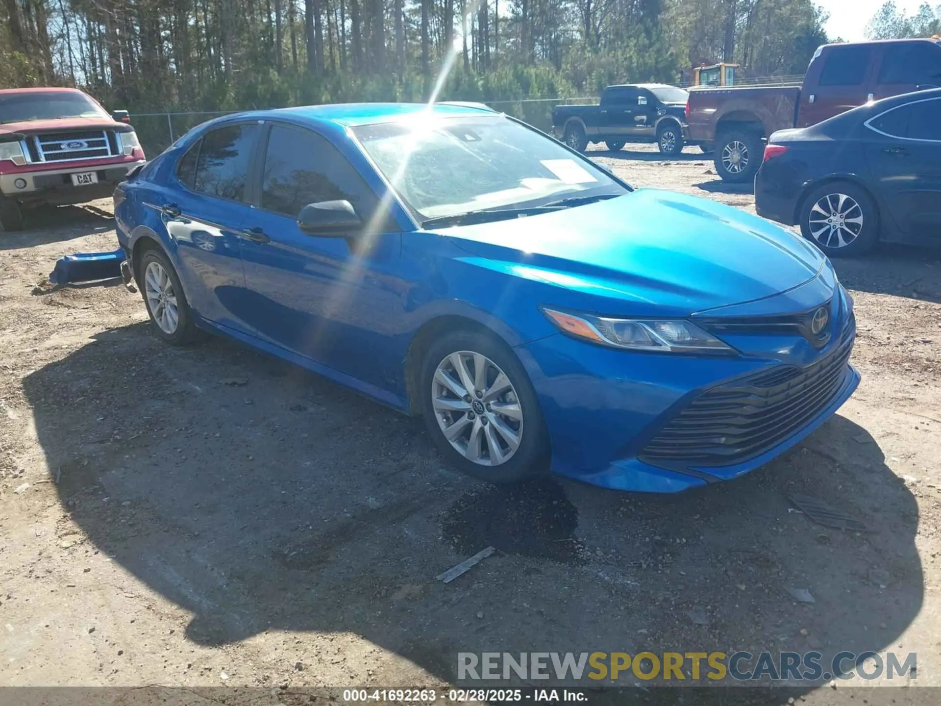 1 fotografías del automóvil dañado 4T1C11AKXLU335355 TOYOTA CAMRY 2020