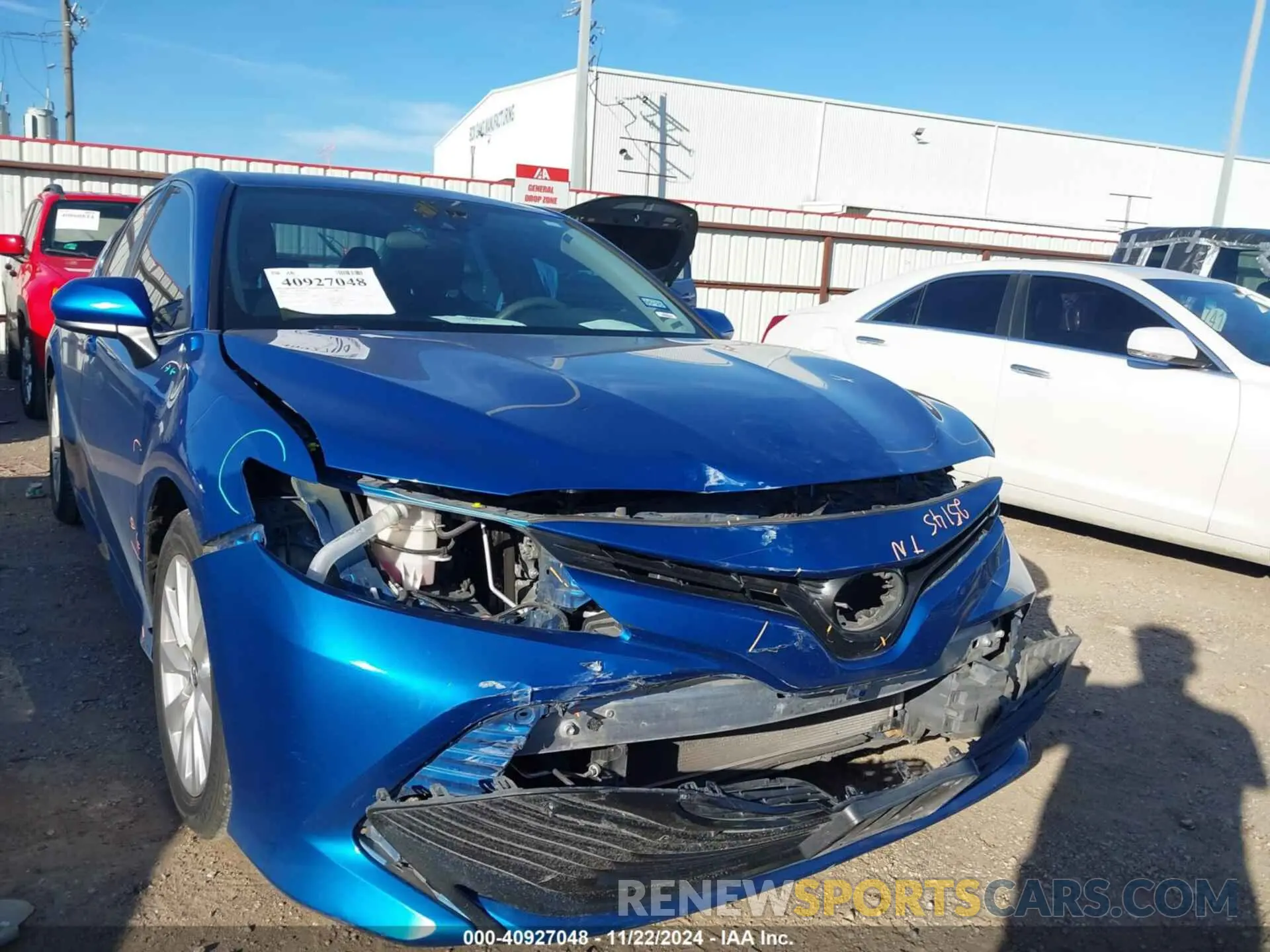 6 fotografías del automóvil dañado 4T1C11AKXLU340541 TOYOTA CAMRY 2020