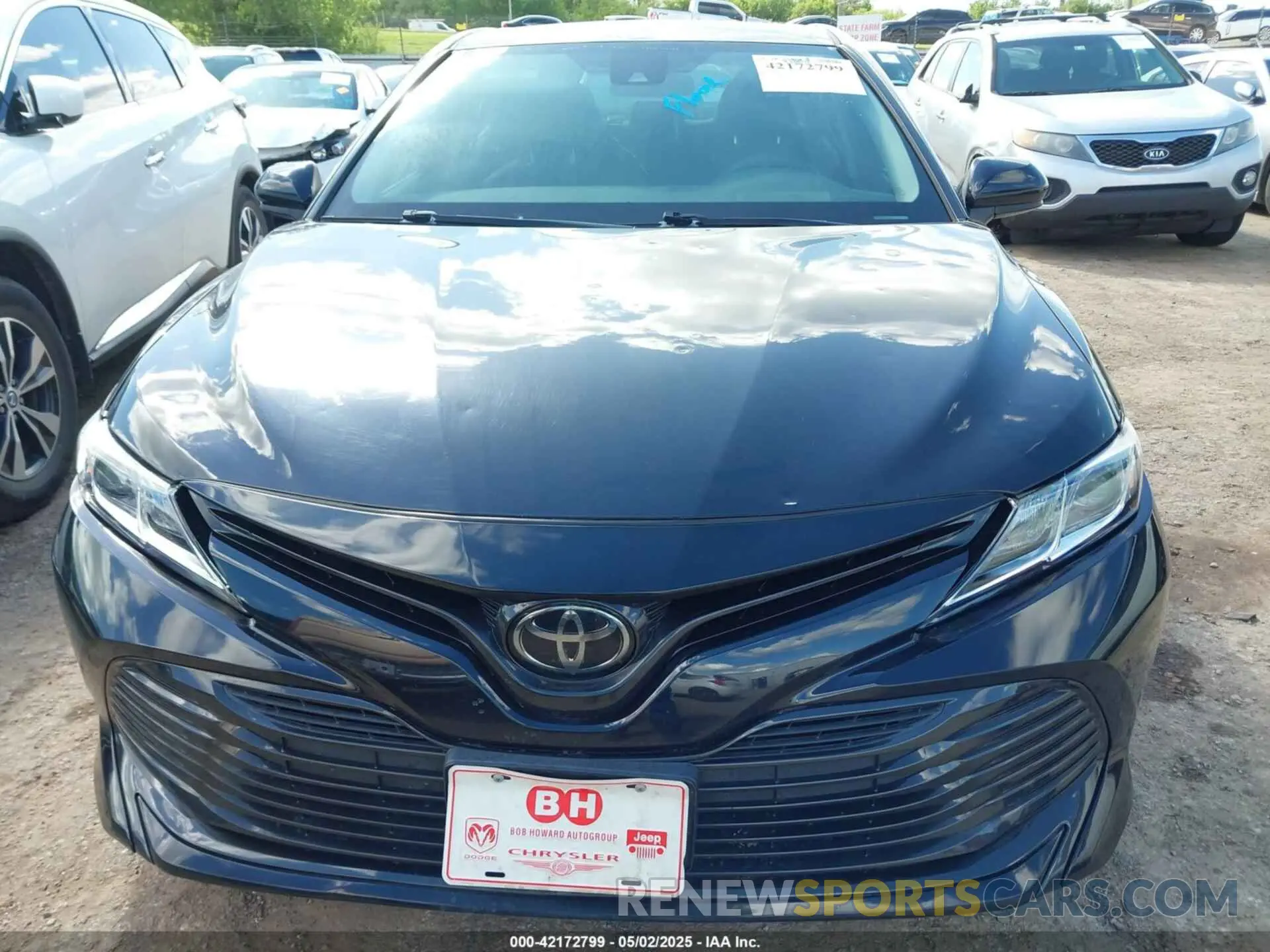 6 fotografías del automóvil dañado 4T1C11AKXLU342838 TOYOTA CAMRY 2020