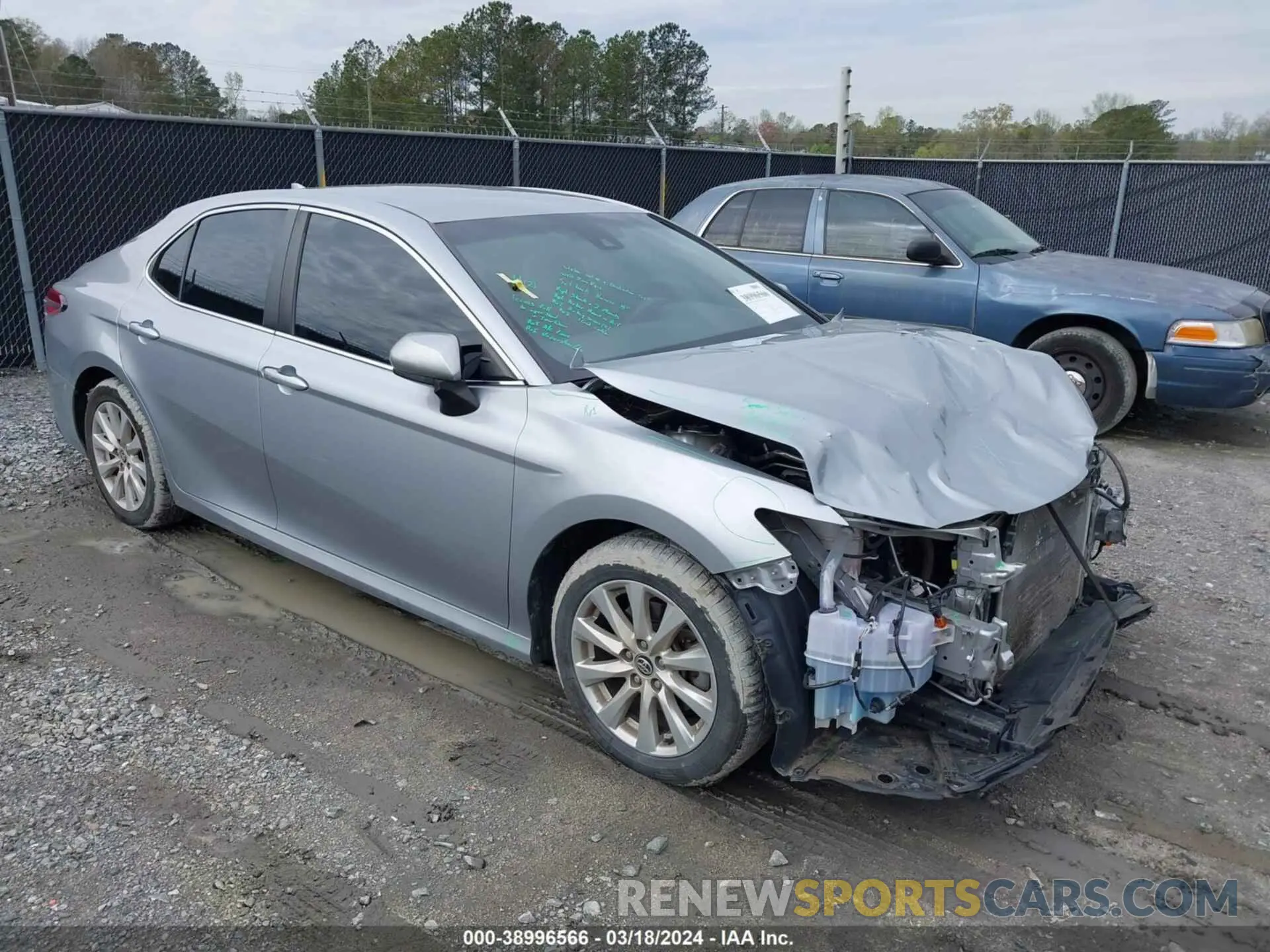 1 fotografías del automóvil dañado 4T1C11AKXLU358425 TOYOTA CAMRY 2020