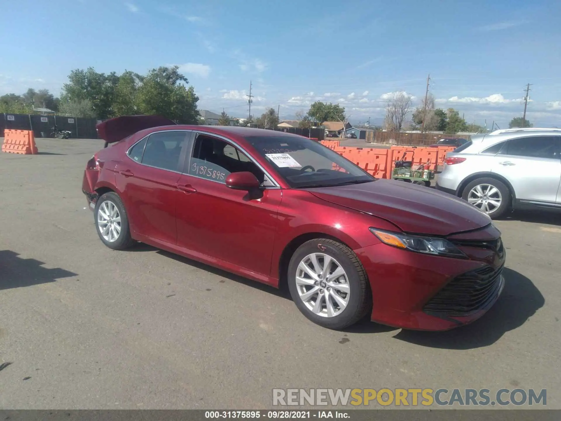 1 fotografías del automóvil dañado 4T1C11AKXLU359249 TOYOTA CAMRY 2020