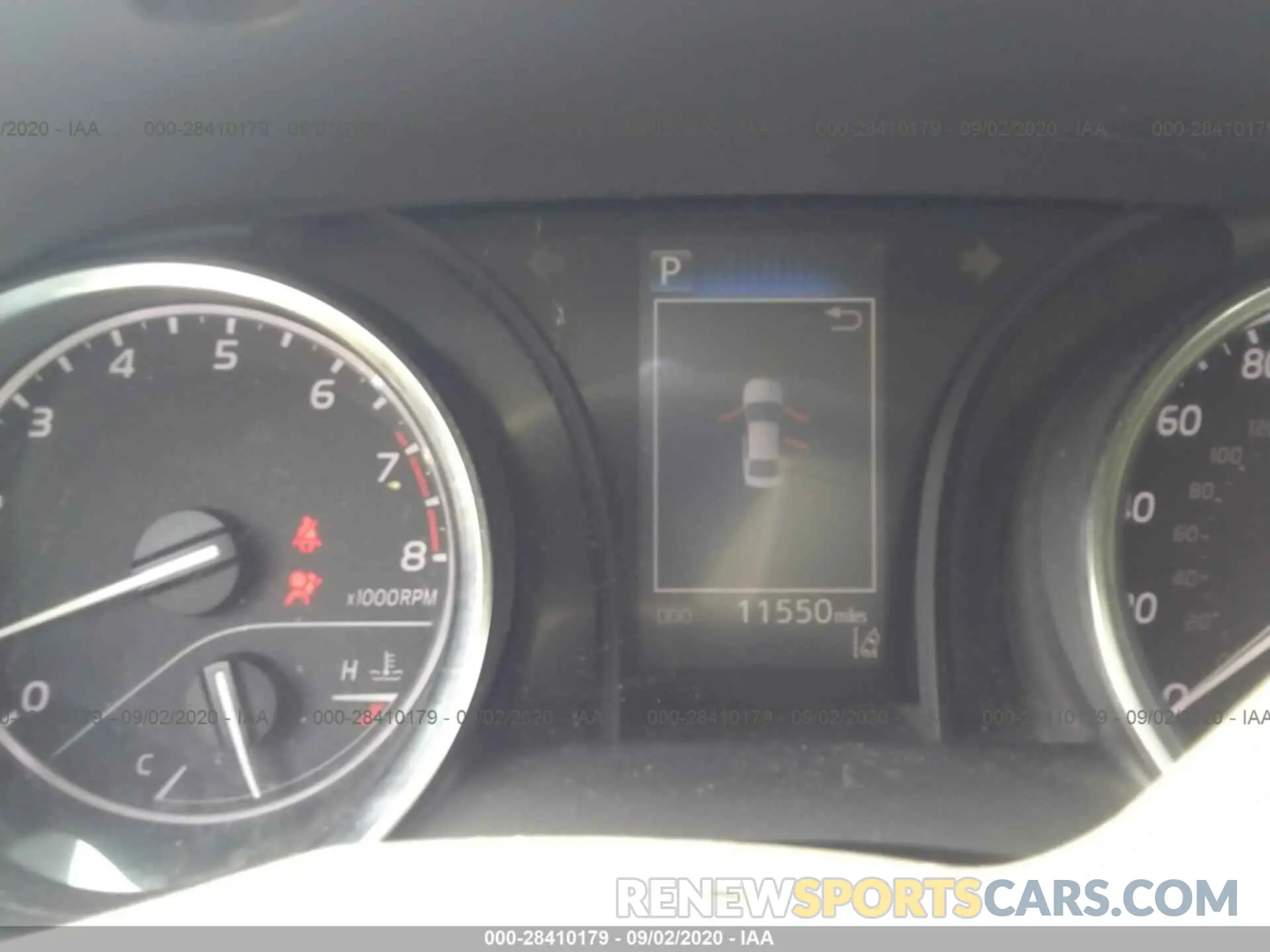7 fotografías del automóvil dañado 4T1C11AKXLU887857 TOYOTA CAMRY 2020