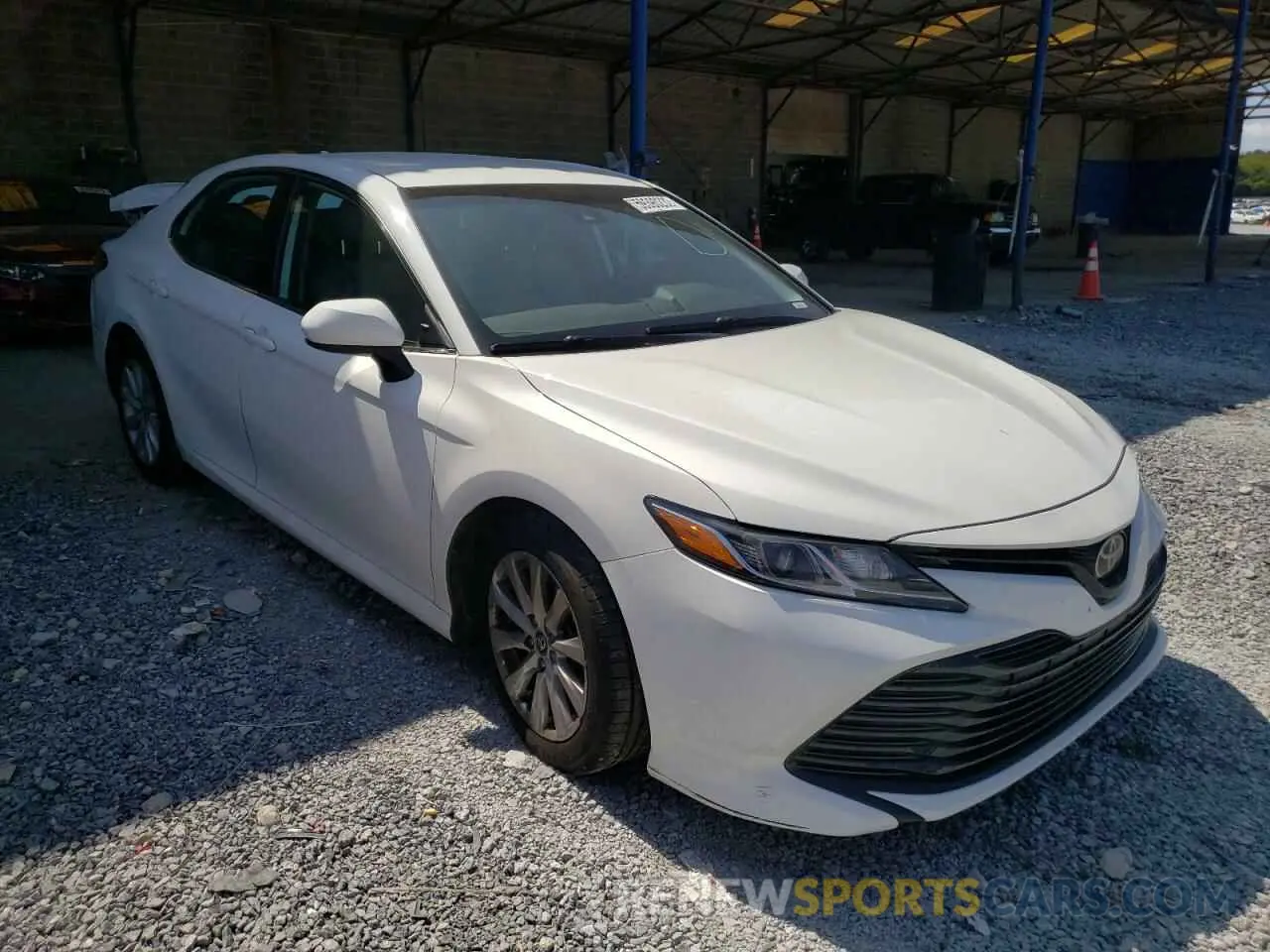1 fotografías del automóvil dañado 4T1C11AKXLU903605 TOYOTA CAMRY 2020