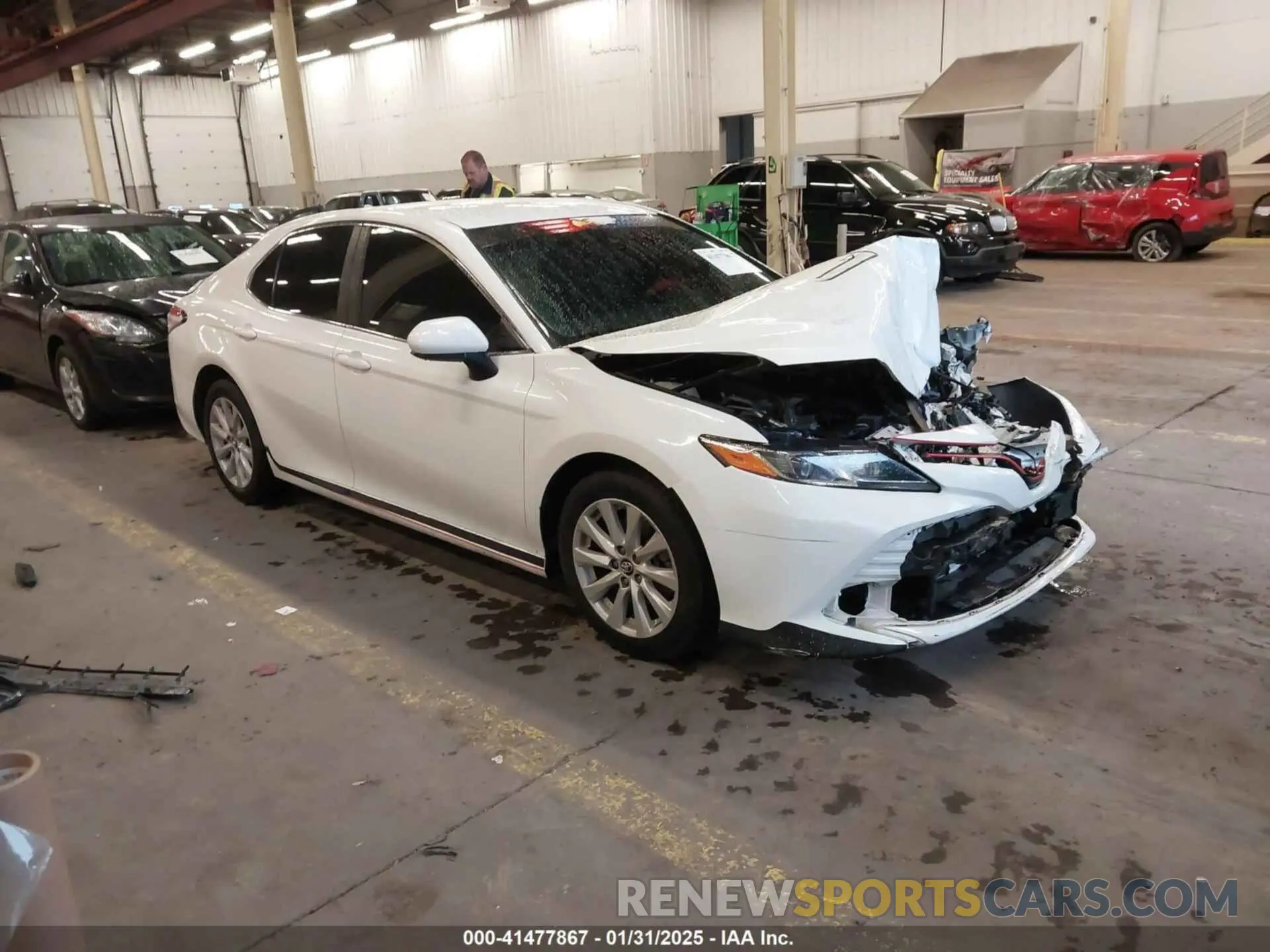 1 fotografías del automóvil dañado 4T1C11AKXLU916886 TOYOTA CAMRY 2020