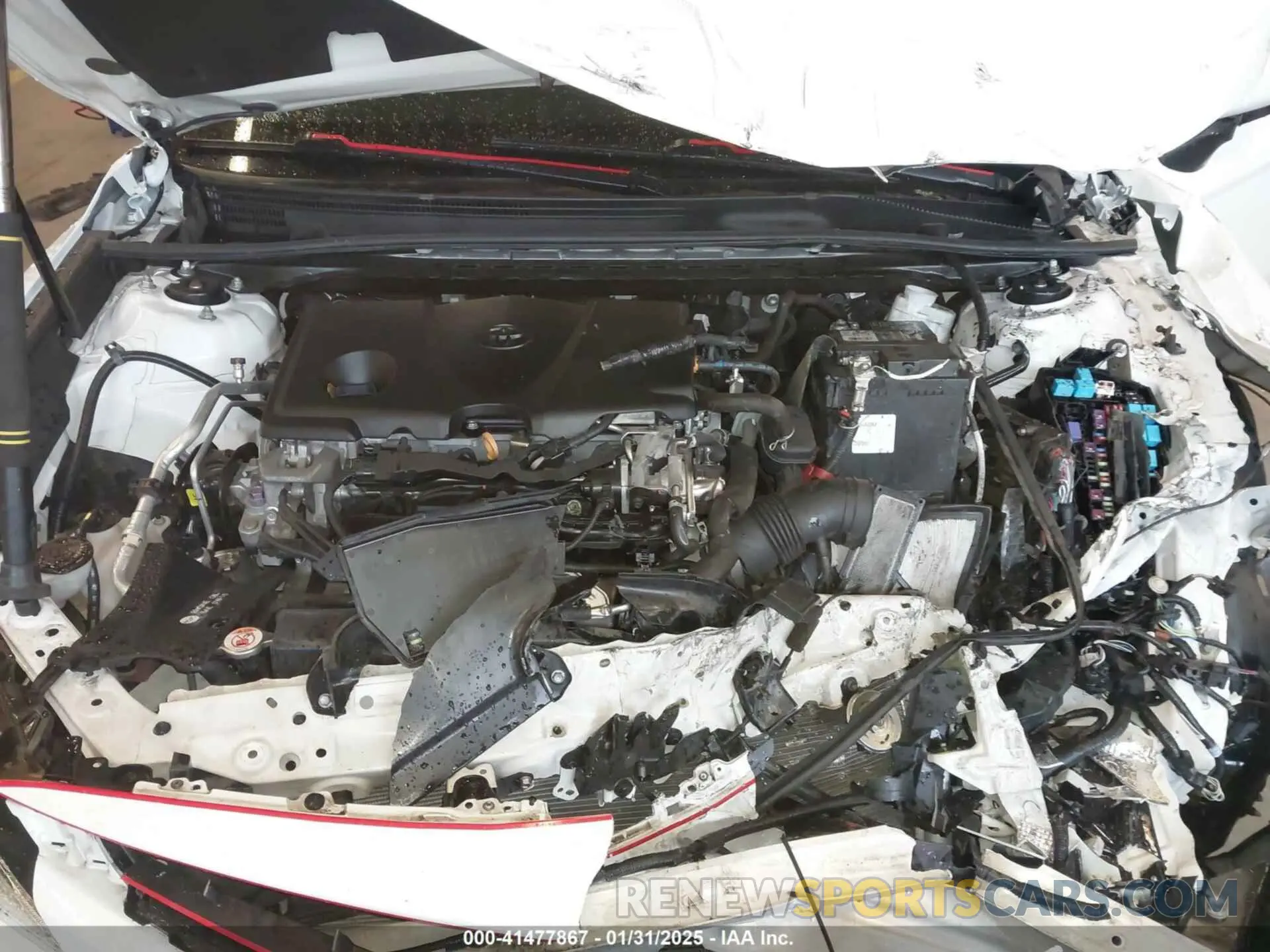 10 fotografías del automóvil dañado 4T1C11AKXLU916886 TOYOTA CAMRY 2020