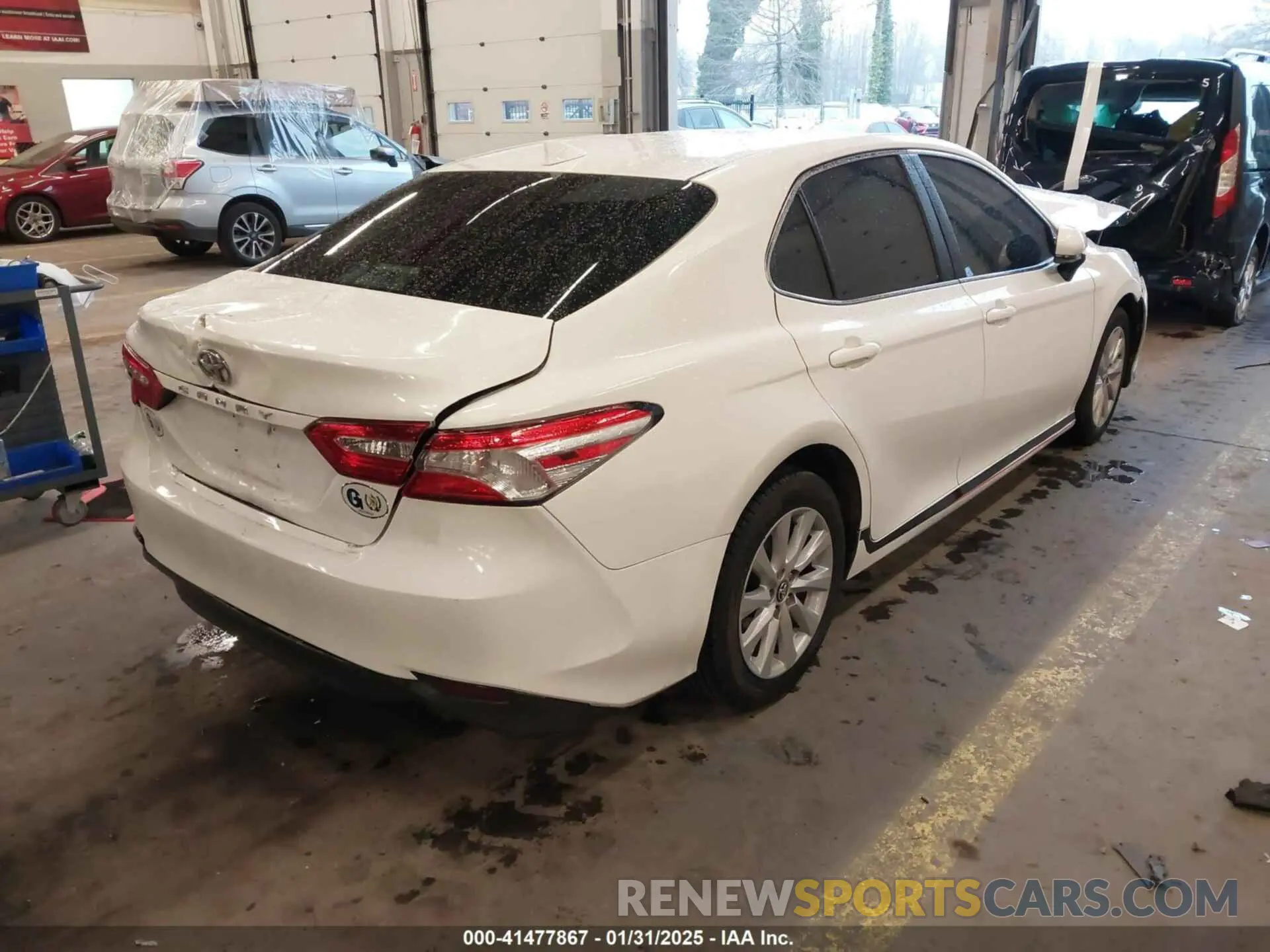 4 fotografías del automóvil dañado 4T1C11AKXLU916886 TOYOTA CAMRY 2020