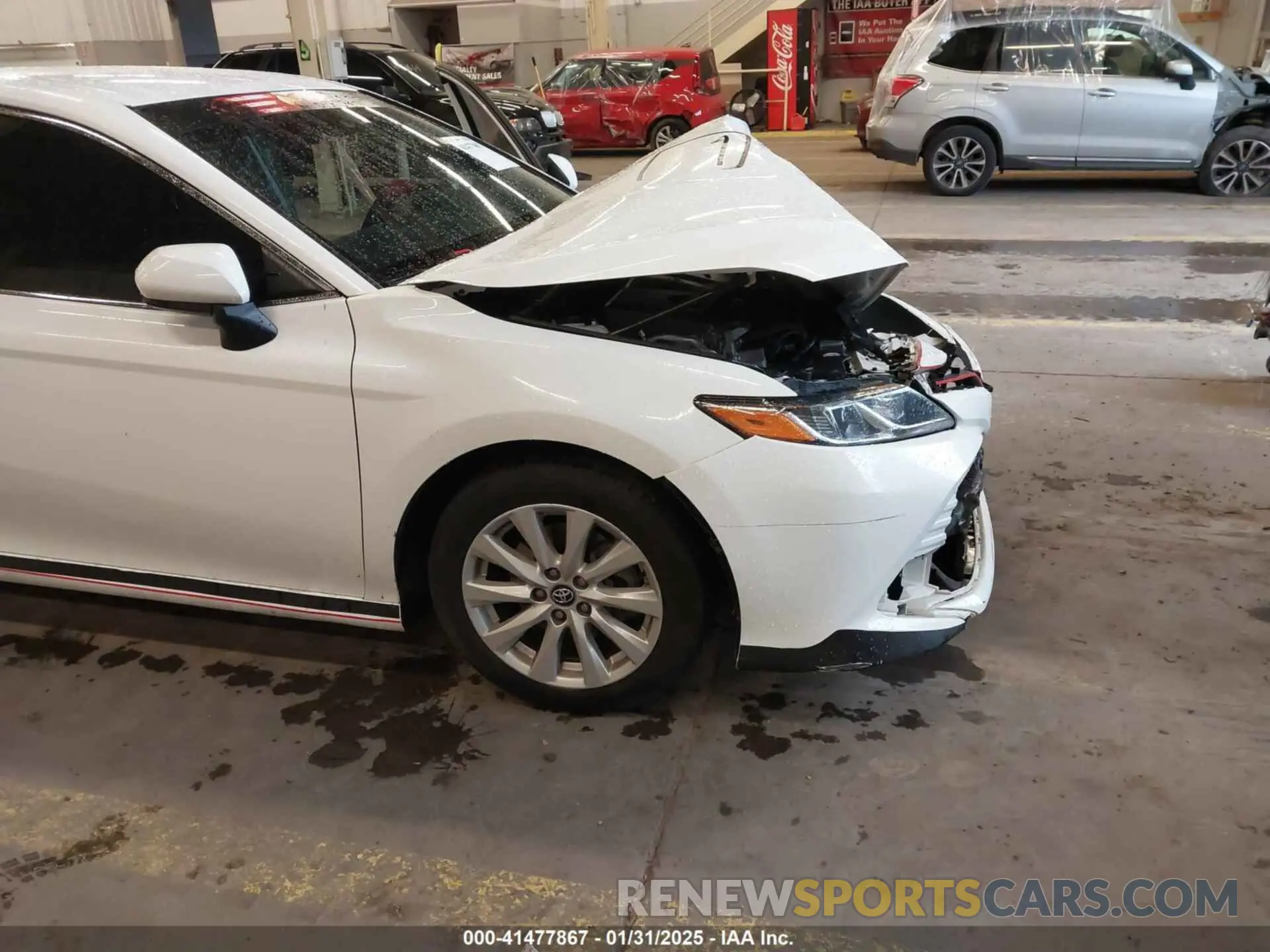 6 fotografías del automóvil dañado 4T1C11AKXLU916886 TOYOTA CAMRY 2020