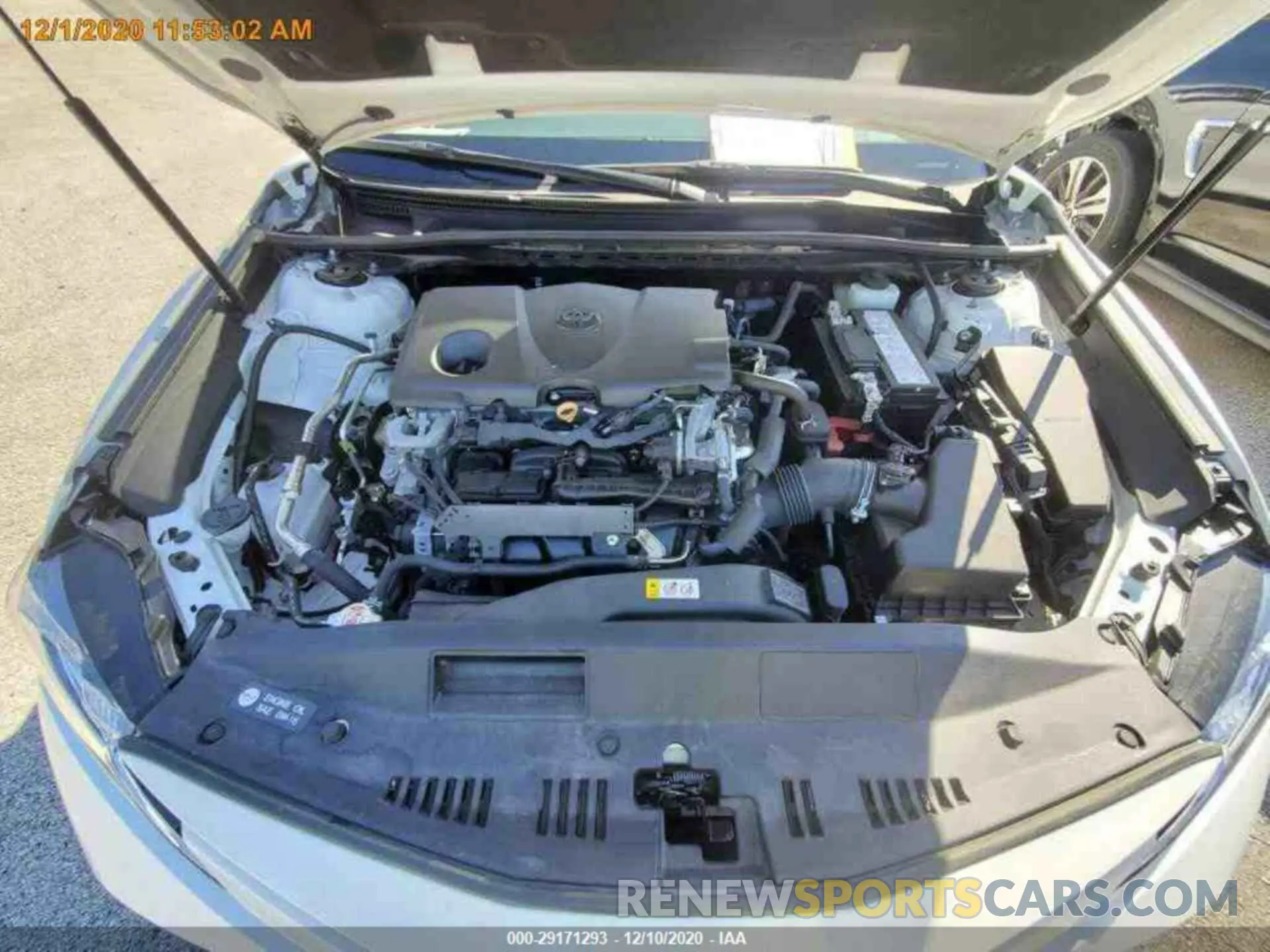 12 fotografías del automóvil dañado 4T1C11AKXLU926673 TOYOTA CAMRY 2020