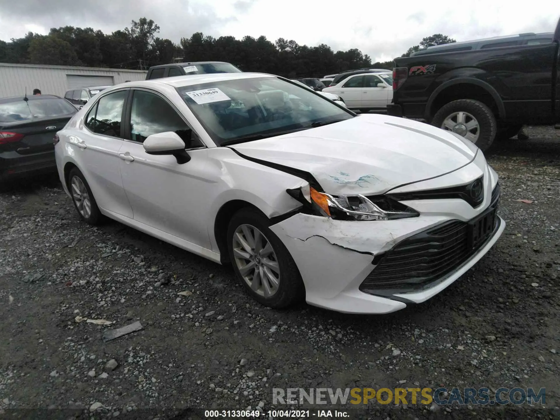 1 fotografías del automóvil dañado 4T1C11AKXLU943313 TOYOTA CAMRY 2020