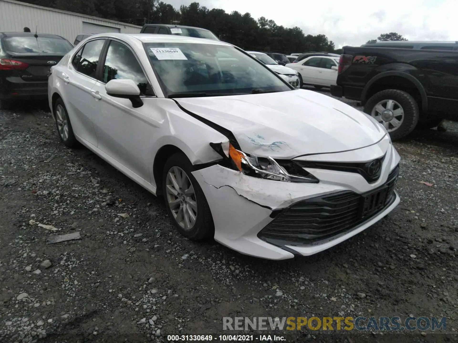 6 fotografías del automóvil dañado 4T1C11AKXLU943313 TOYOTA CAMRY 2020