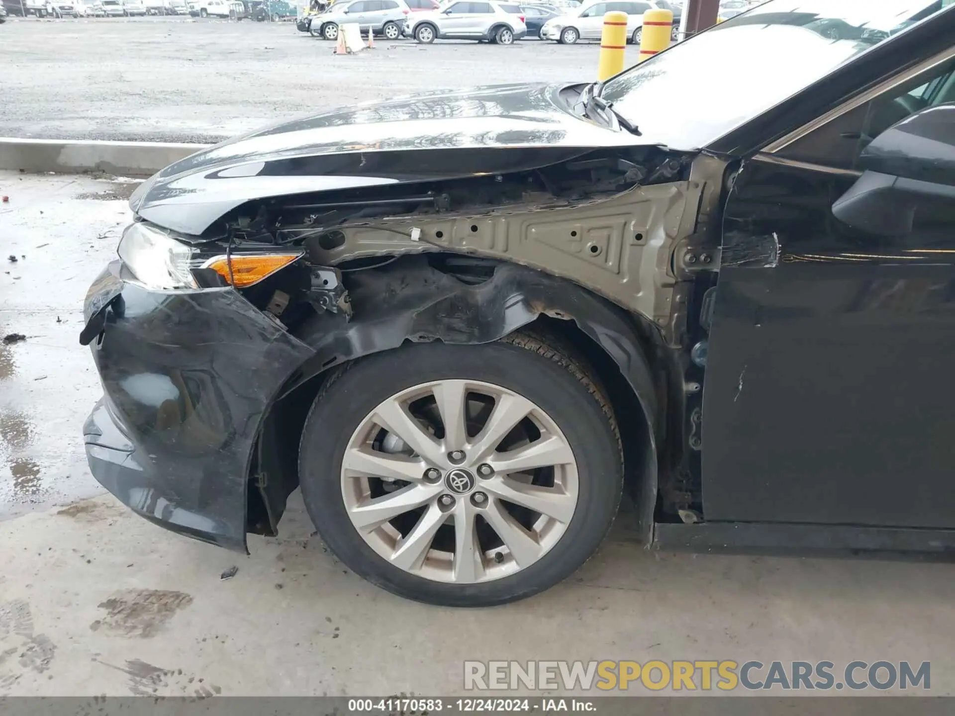 6 fotografías del automóvil dañado 4T1C11AKXLU949211 TOYOTA CAMRY 2020