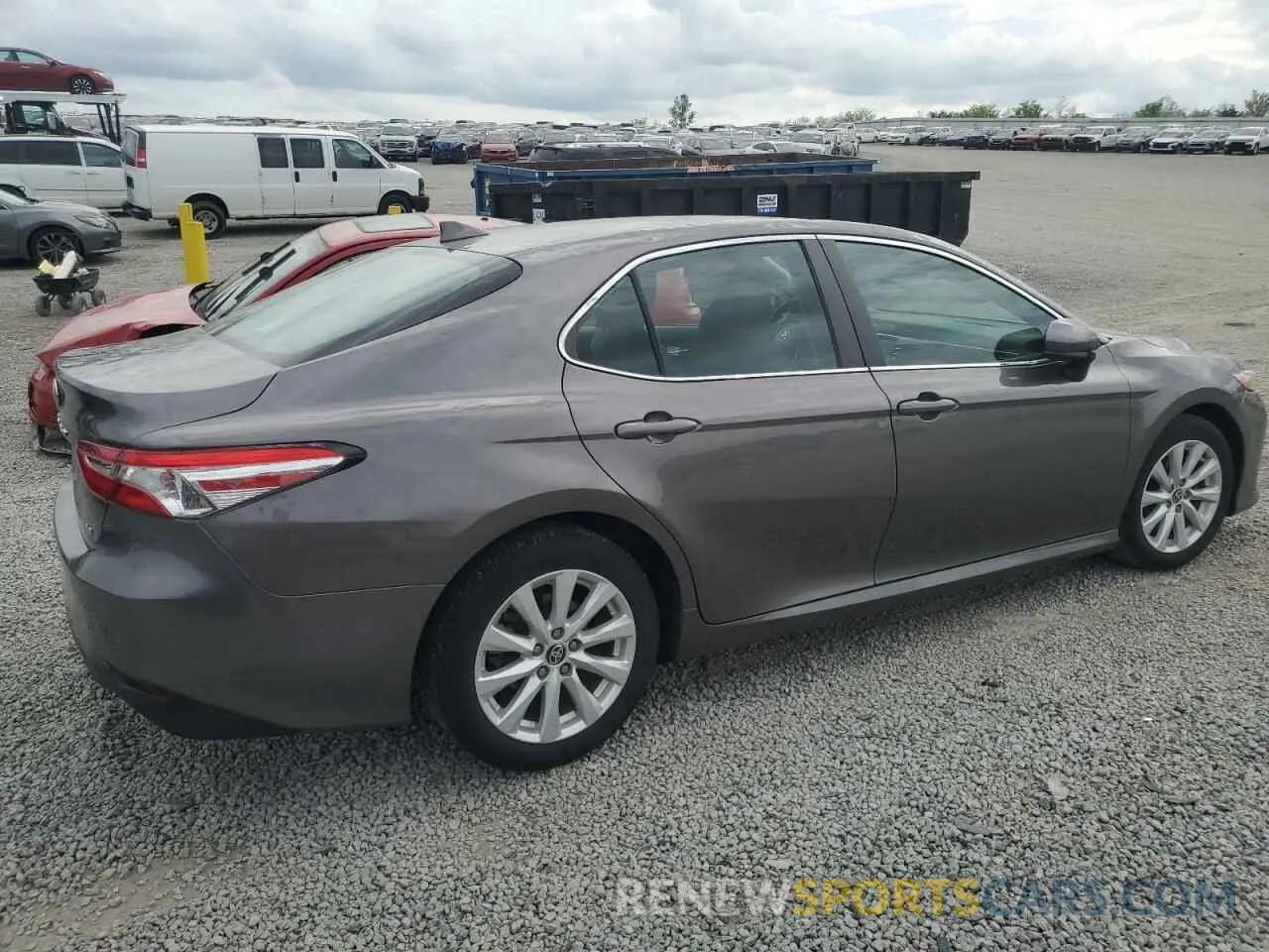 5 fotografías del automóvil dañado 4T1C11AKXLU990227 TOYOTA CAMRY 2020