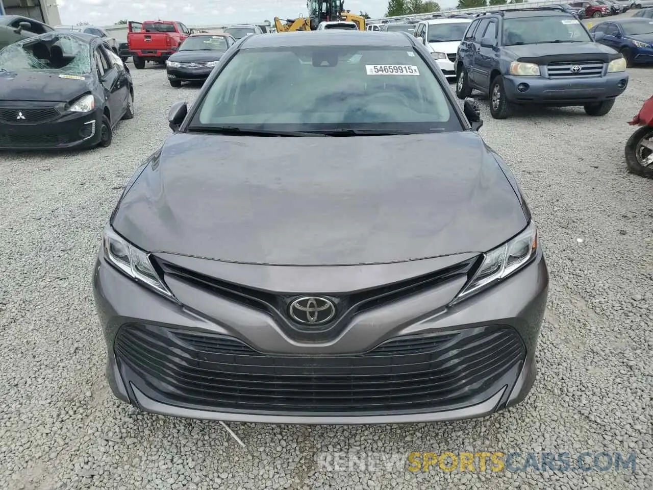 7 fotografías del automóvil dañado 4T1C11AKXLU990227 TOYOTA CAMRY 2020