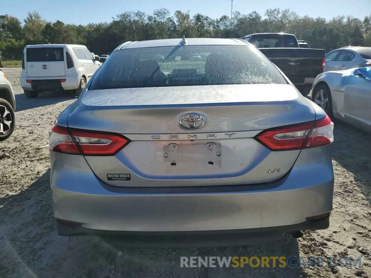 6 fotografías del automóvil dañado 4T1C11AKXLU997694 TOYOTA CAMRY 2020