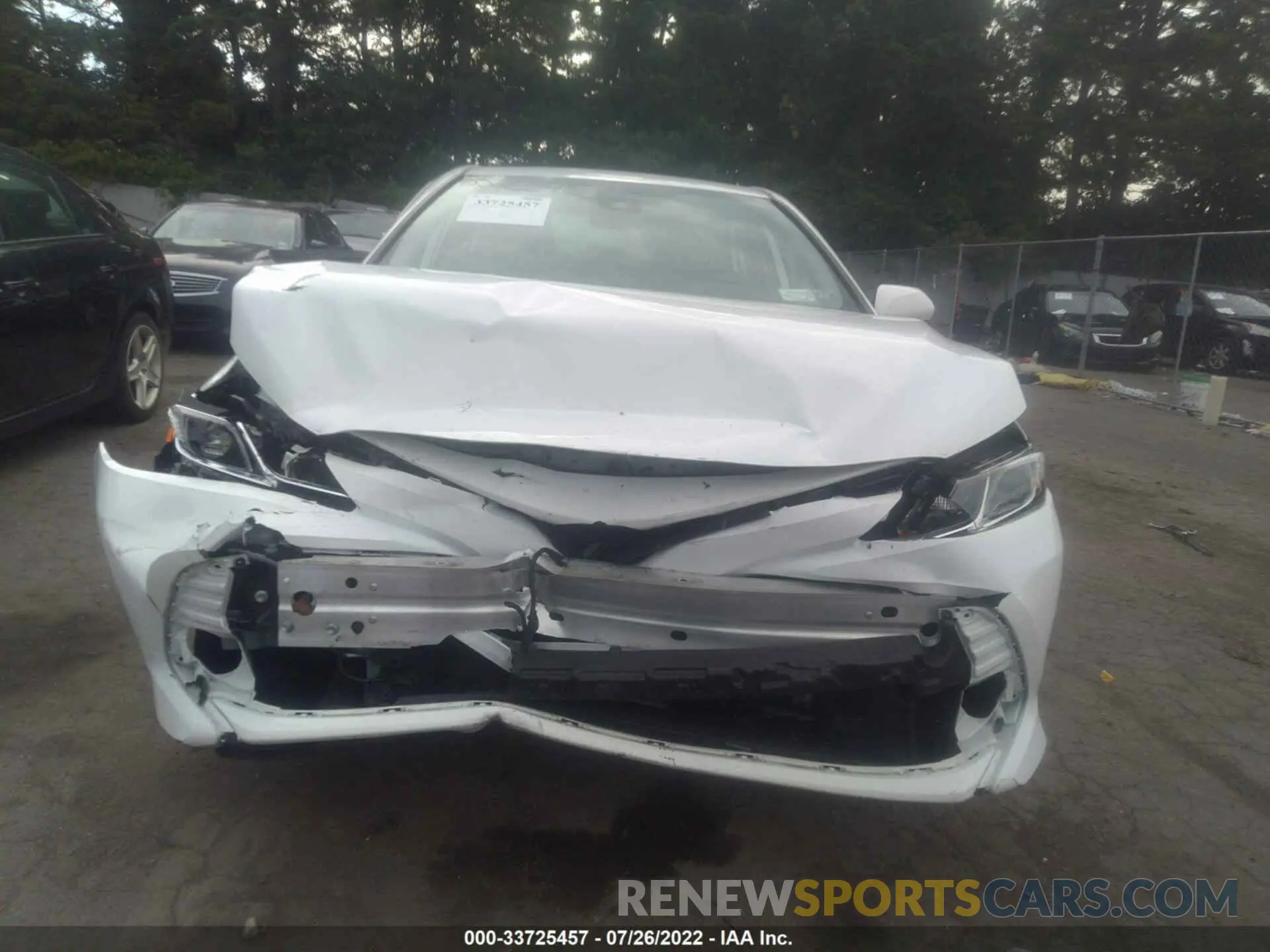 6 fotografías del automóvil dañado 4T1C11BK1LU017395 TOYOTA CAMRY 2020