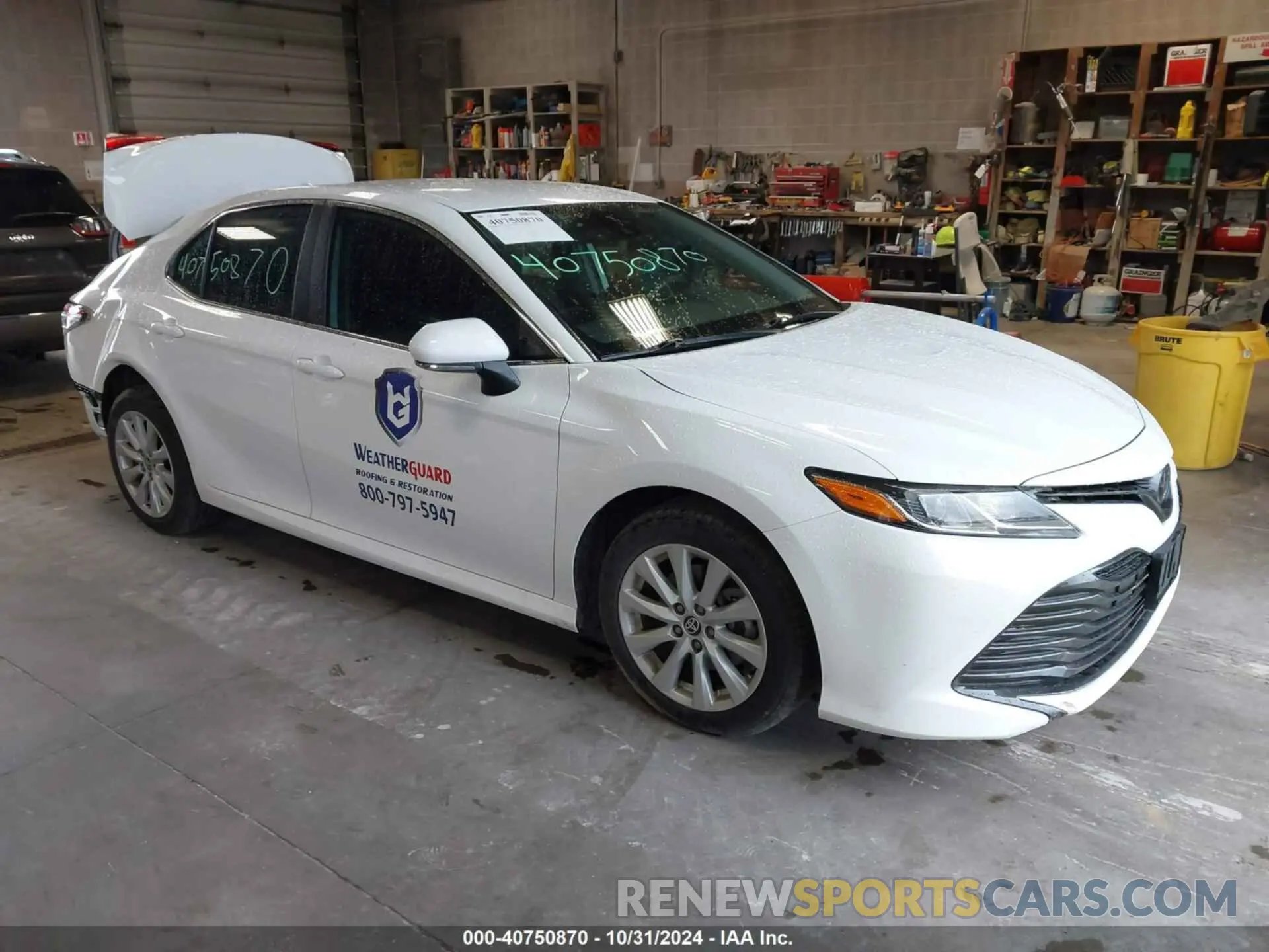 1 fotografías del automóvil dañado 4T1C11BK2LU013095 TOYOTA CAMRY 2020