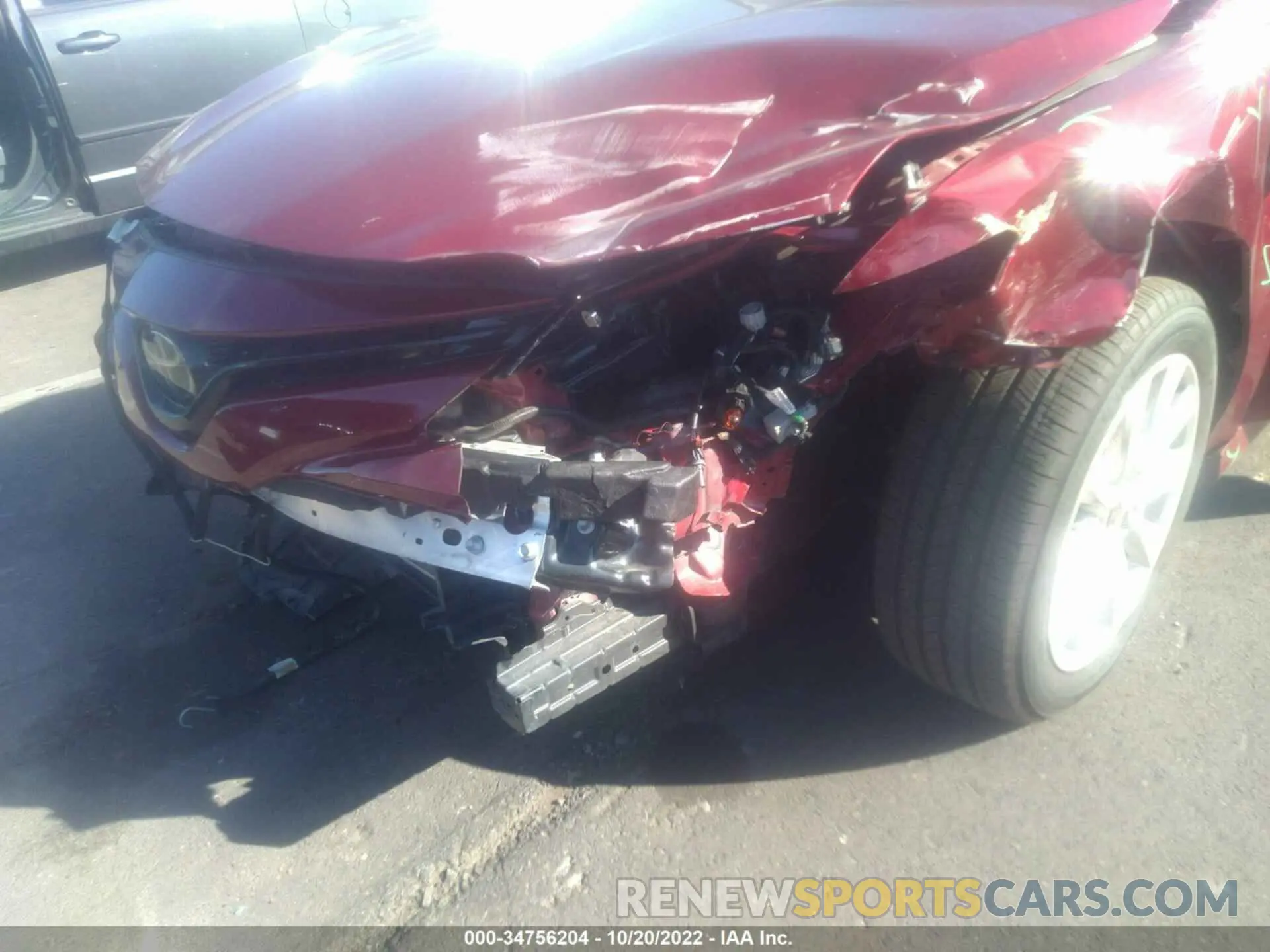 6 fotografías del automóvil dañado 4T1C11BK2LU017633 TOYOTA CAMRY 2020