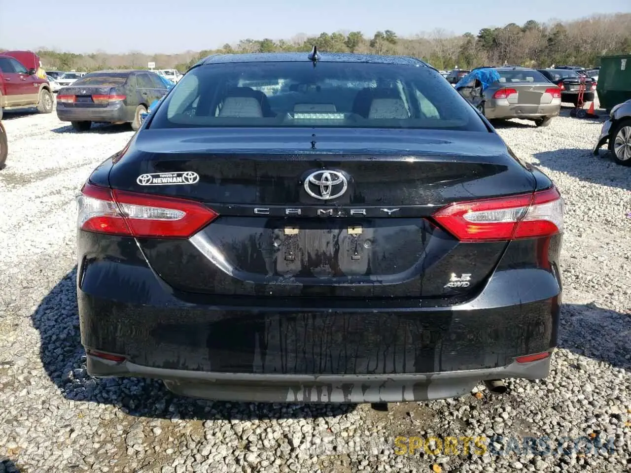 6 fotografías del automóvil dañado 4T1C11BK2LU019480 TOYOTA CAMRY 2020