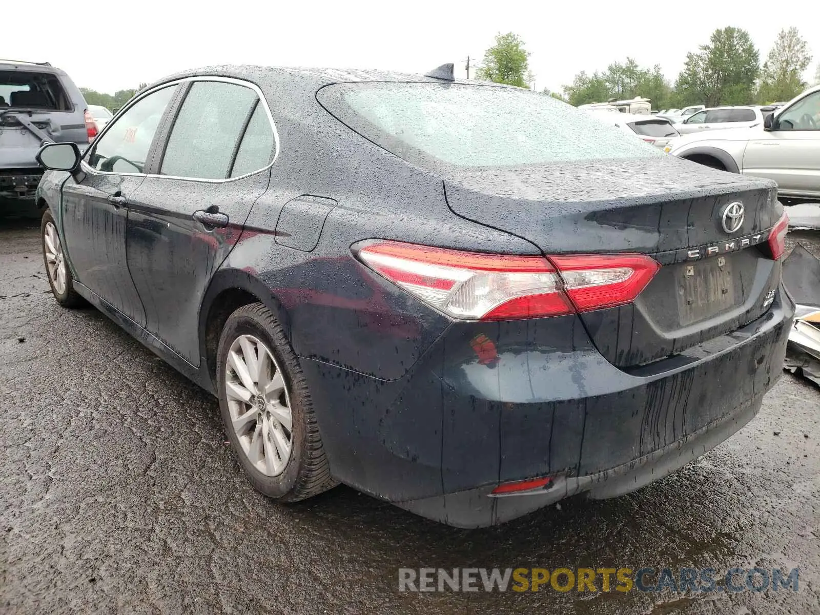 3 fotografías del automóvil dañado 4T1C11BK3LU008309 TOYOTA CAMRY 2020