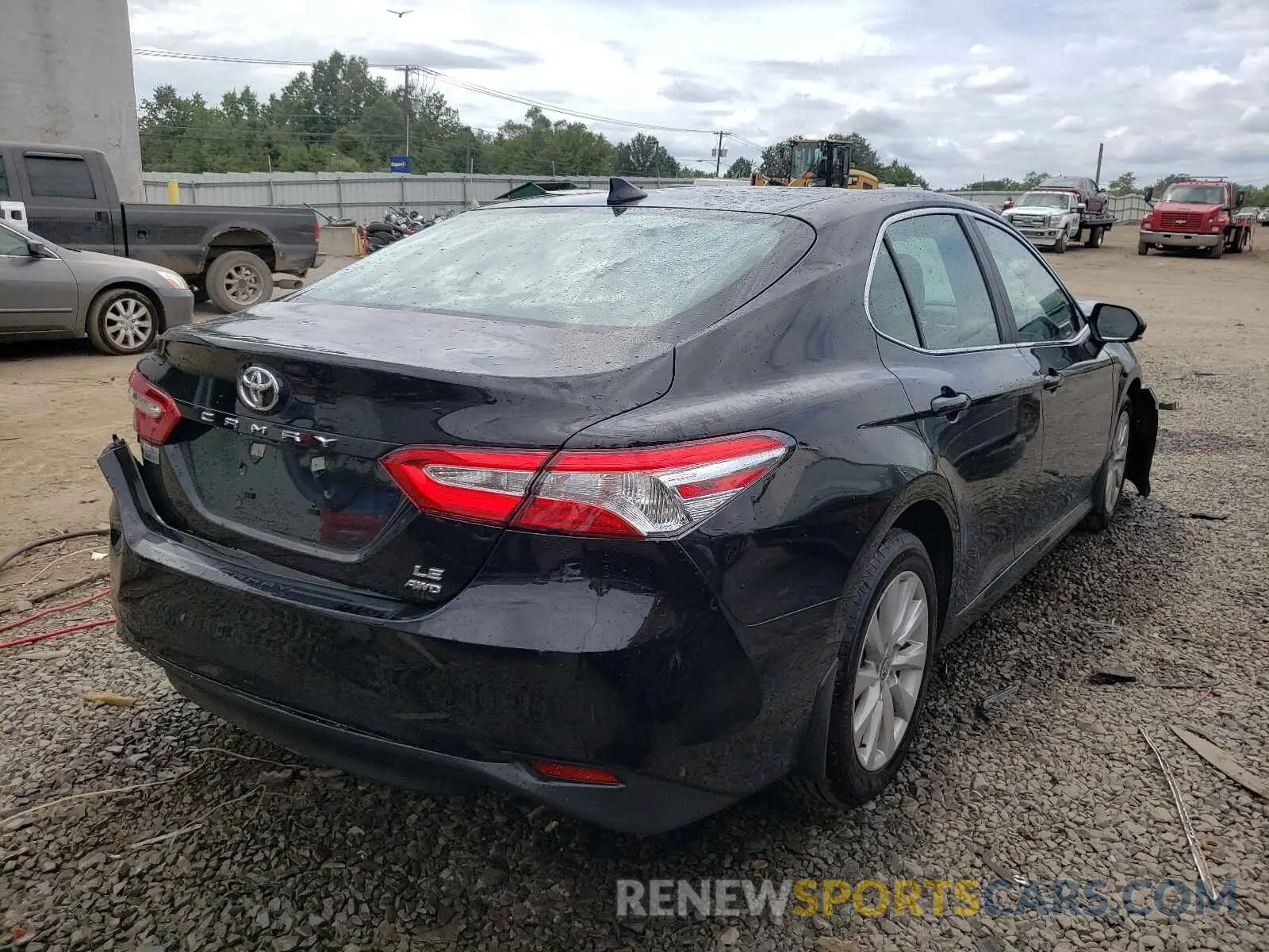 4 fotografías del automóvil dañado 4T1C11BK4LU003412 TOYOTA CAMRY 2020