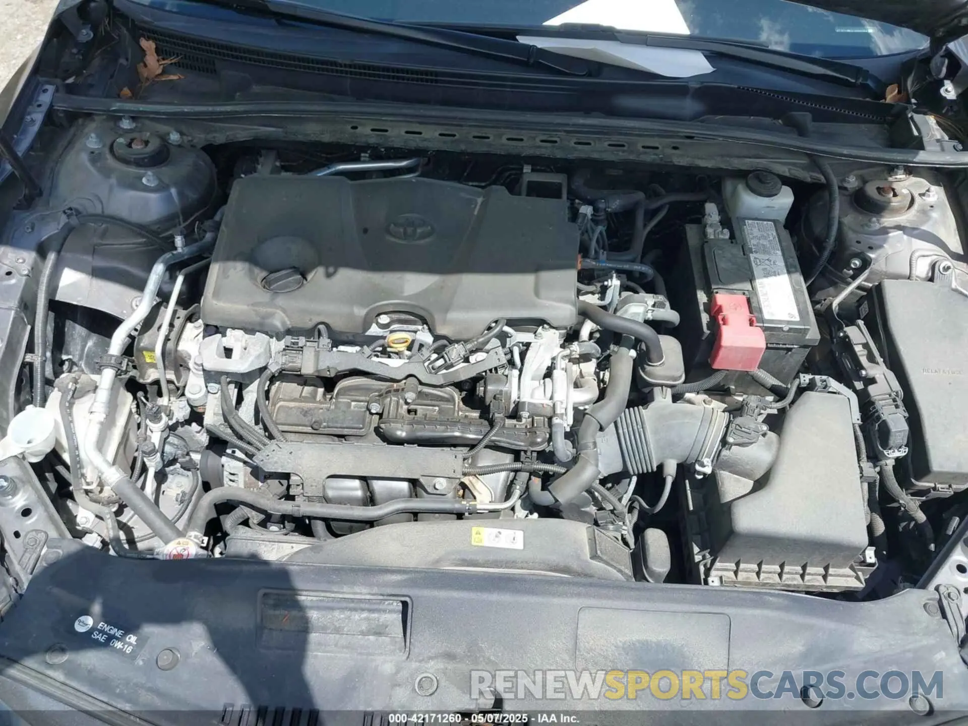 10 fotografías del automóvil dañado 4T1C11BK4LU006259 TOYOTA CAMRY 2020